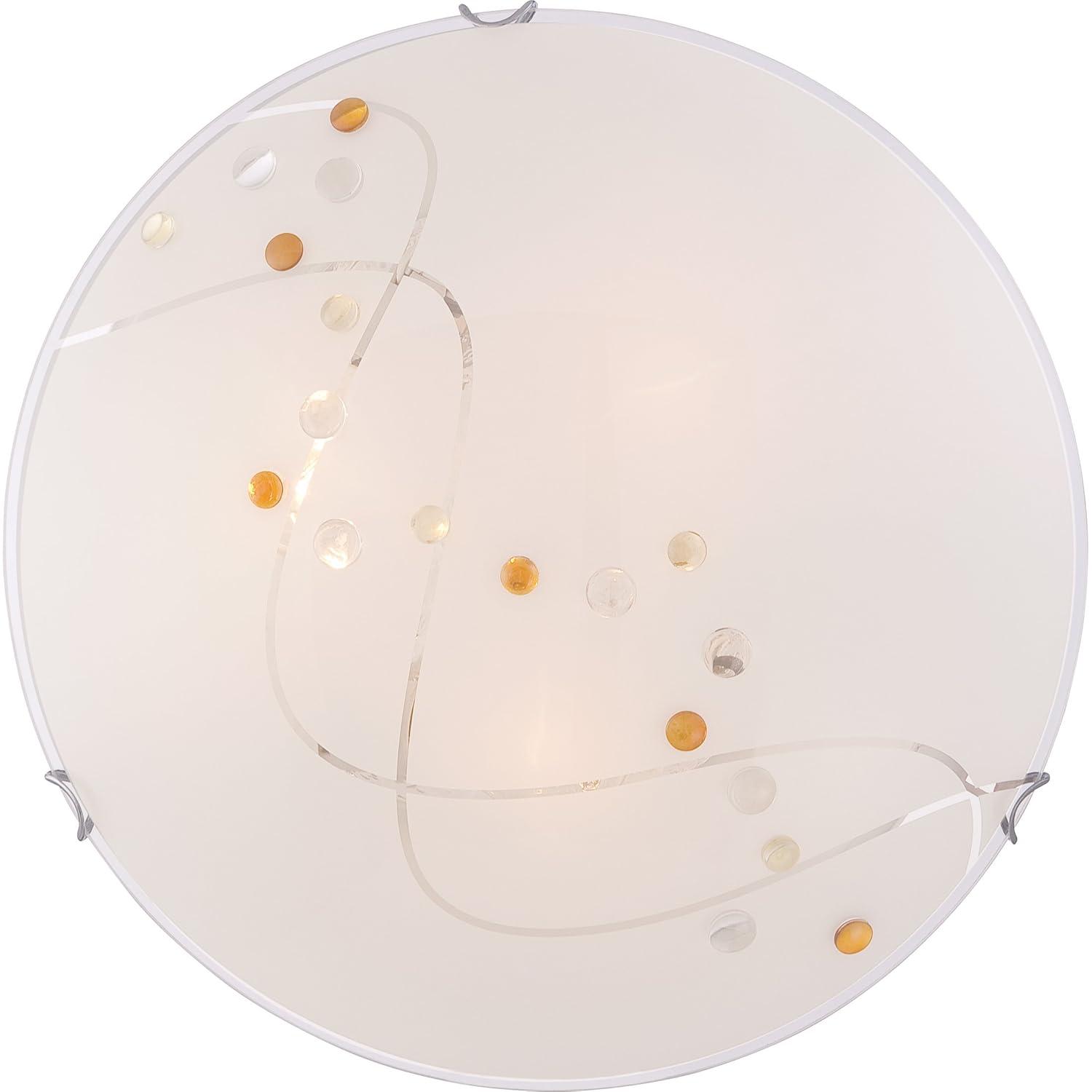 Quoizel Stellar 3-Light Polished Chrome Flush Mount Light