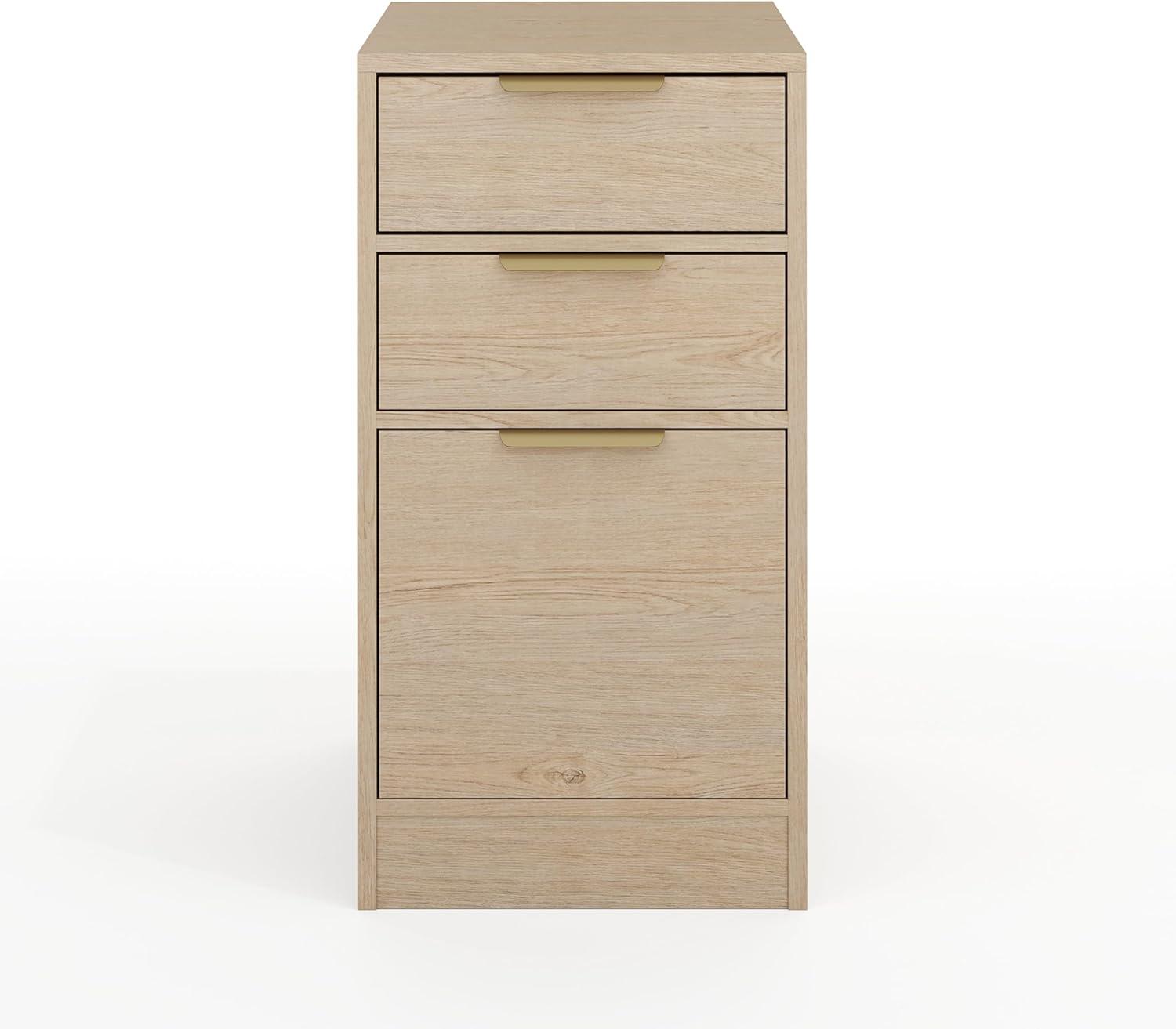 Martha Stewart Martha Stewart Kayden Home Office Modular 3 Drawer File Cabinet