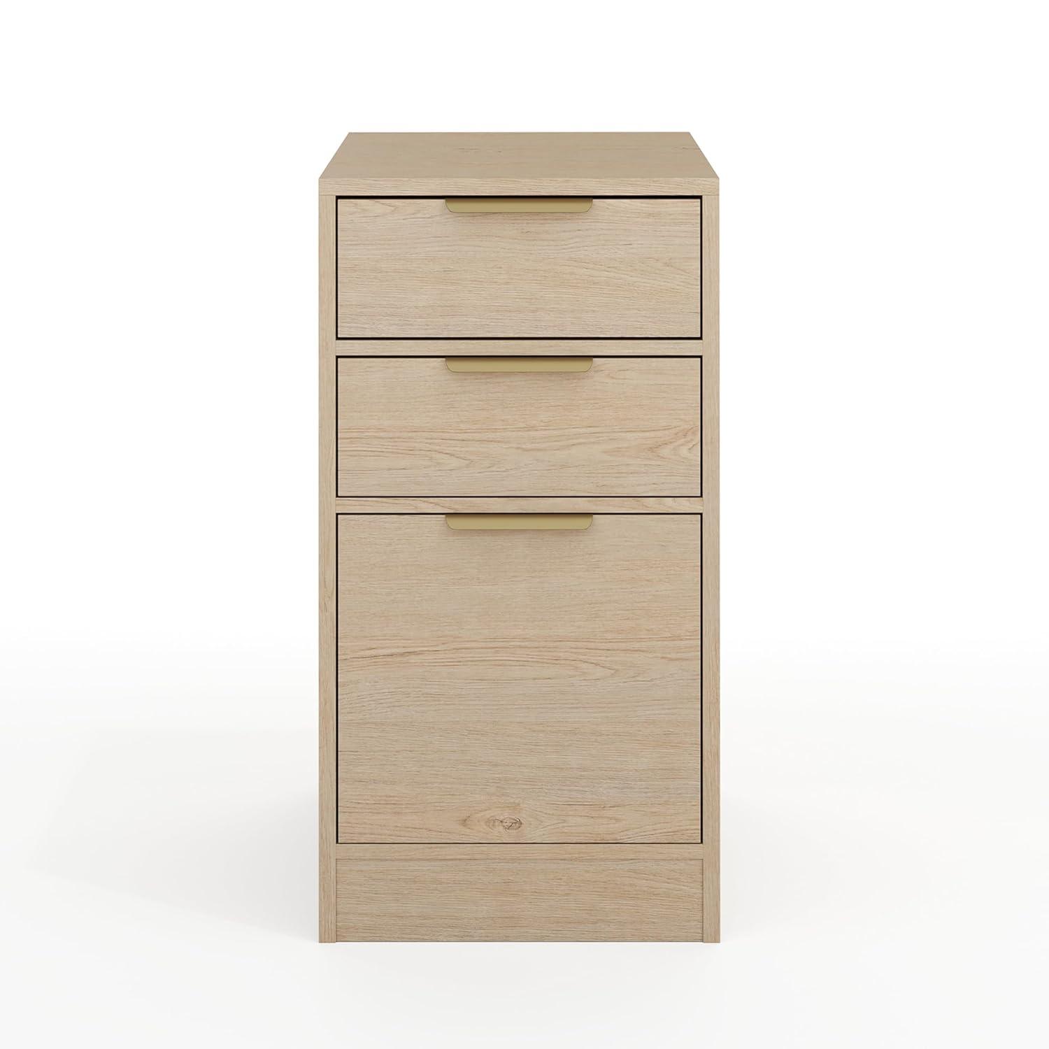 Martha Stewart Martha Stewart Kayden Home Office Modular 3 Drawer File Cabinet