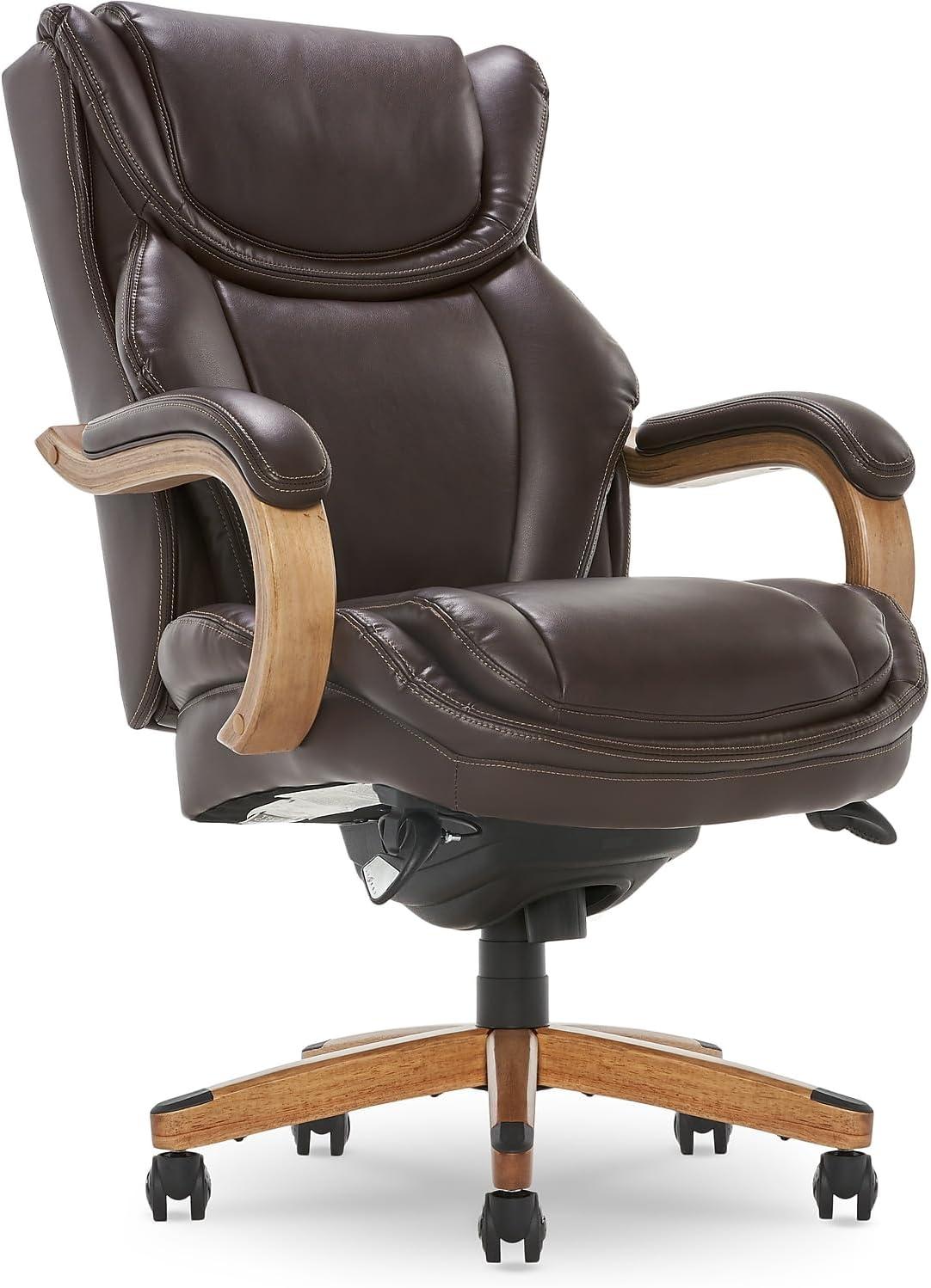 Harnett La-Z-Boy Big and Tall Ergonomic Executive Office Chair with Comfort Core Cushions