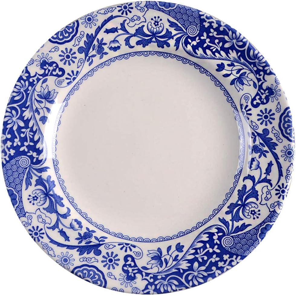 Spode Blue Italian Brocato Plate