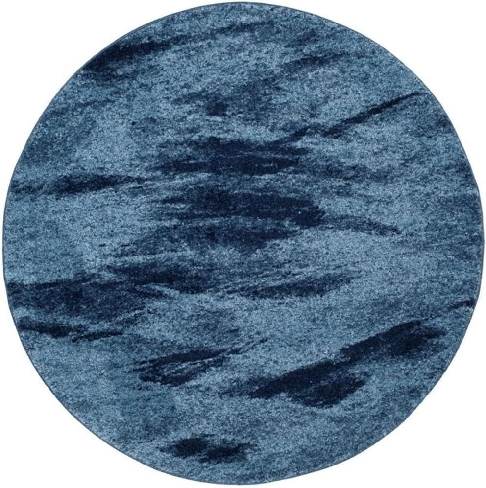 Retro RET2891 Power Loomed Indoor Area Rug - Light Blue/Blue - 5'3"x8' - Safavieh.
