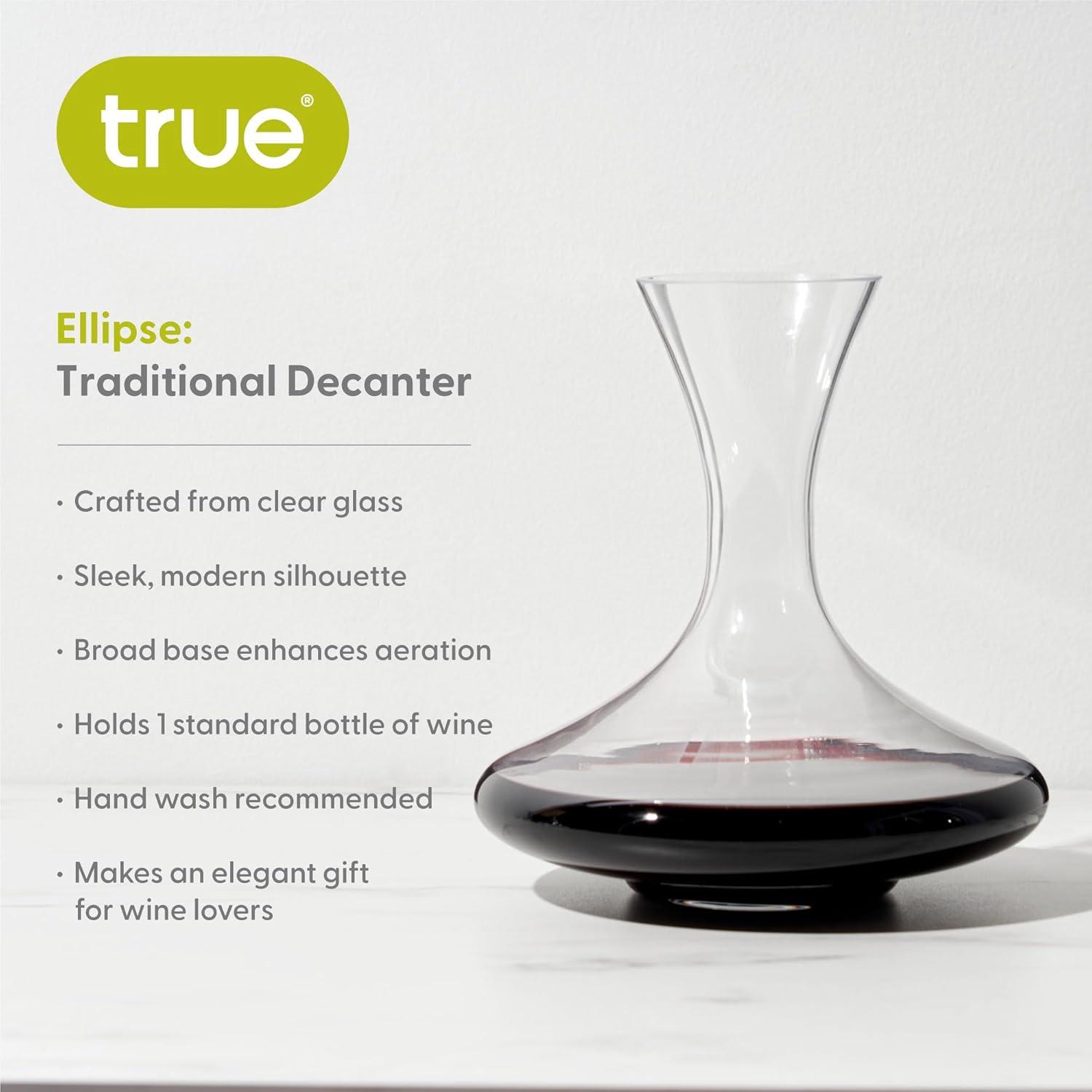 Ellipse™: Traditional Decanter by True