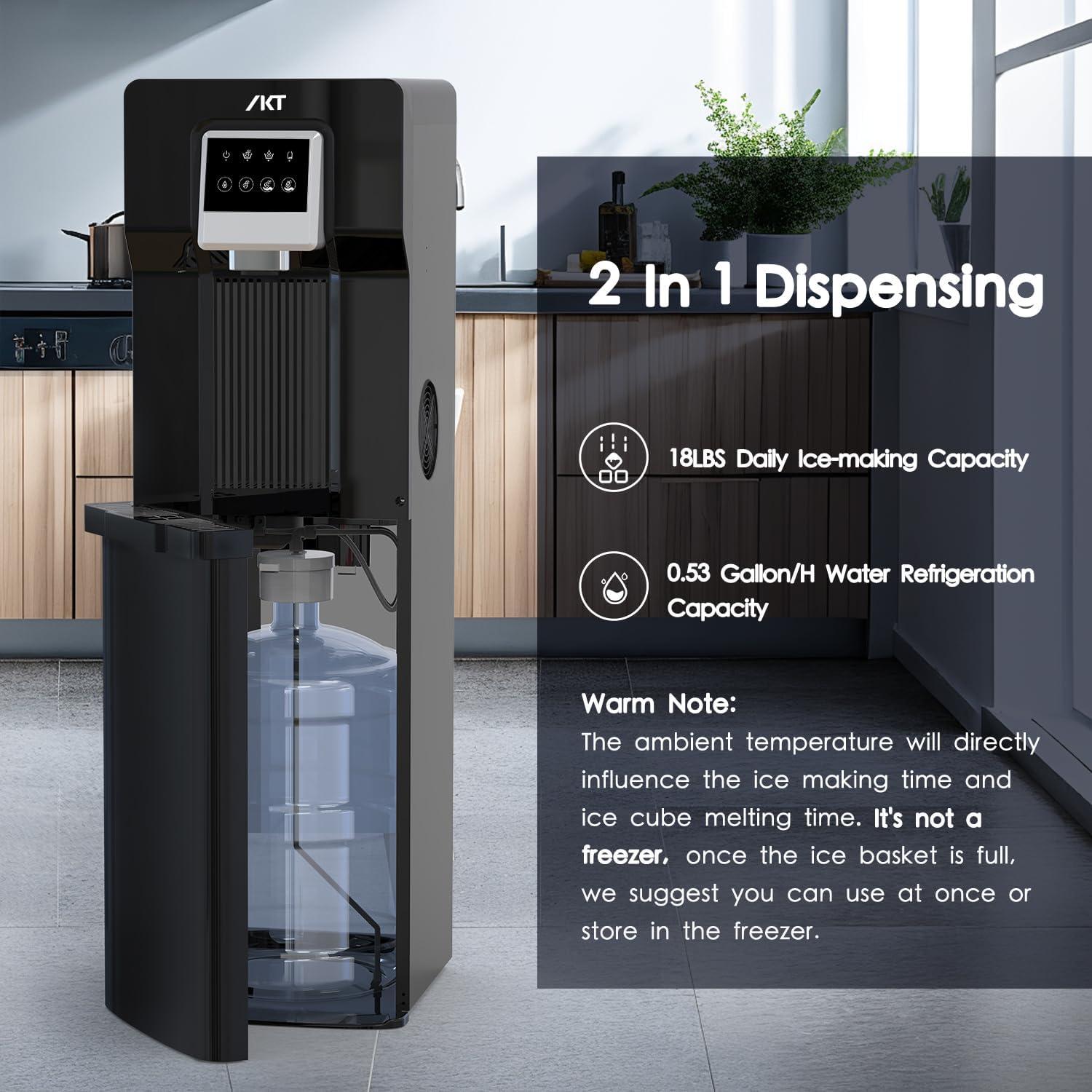 Soopyk Soopyk Black Countertop Bottleless Electric Filtered Water Dispenser