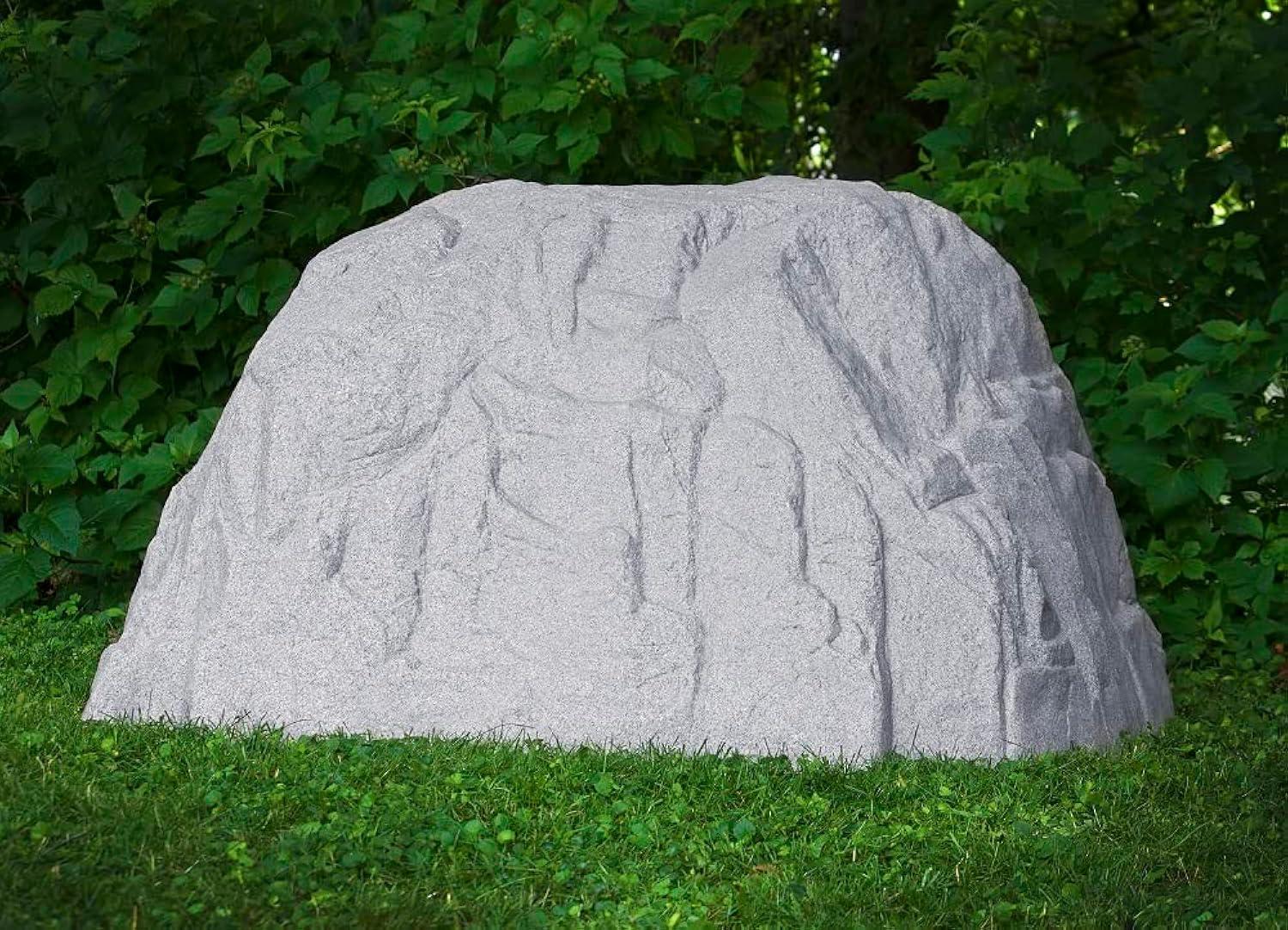 Landscape Rock – Natural Granite Appearance – Low Profile Boulder – Lightweight – Easy to Install