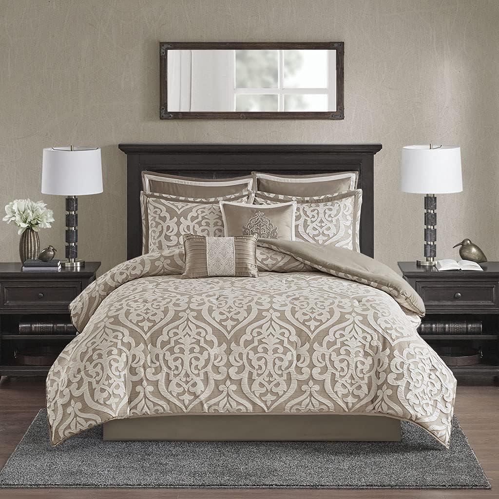 Odette Jacquard 8 Piece Comforter Set