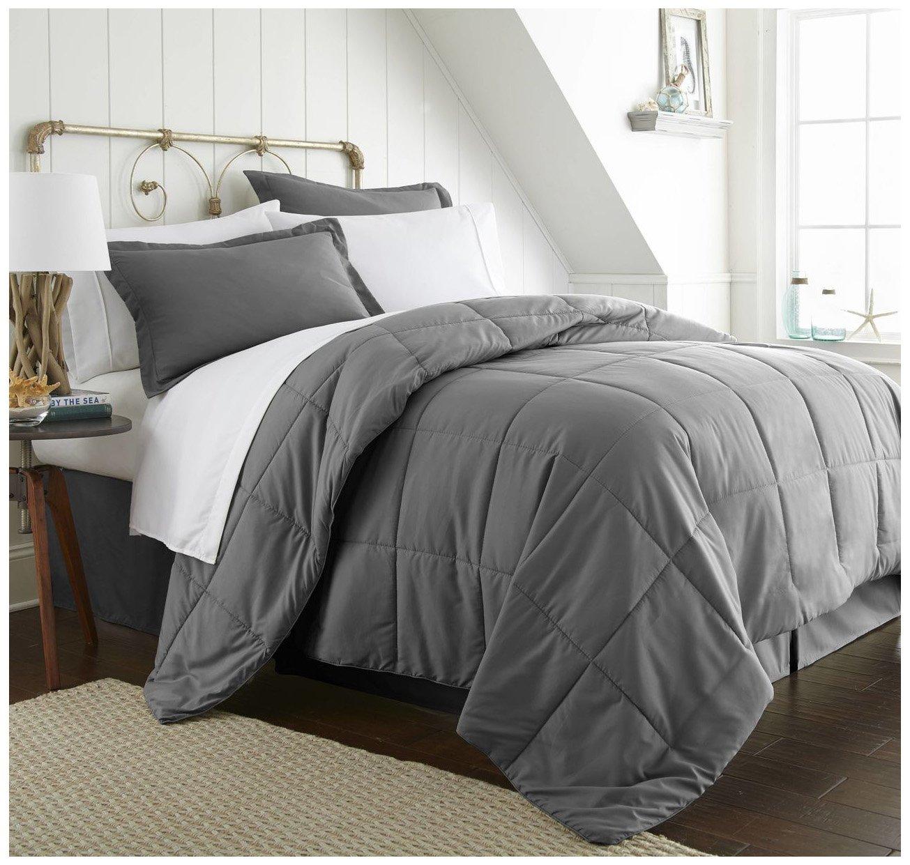 IEnjoy Home Simply Soft 8 Piece Microfiber Complete Bedding Set