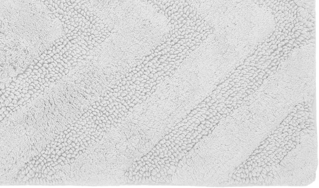 Better Trends Kus Corrigan 100% Cotton Machine Washable Anti-Skid Bathroom Rug