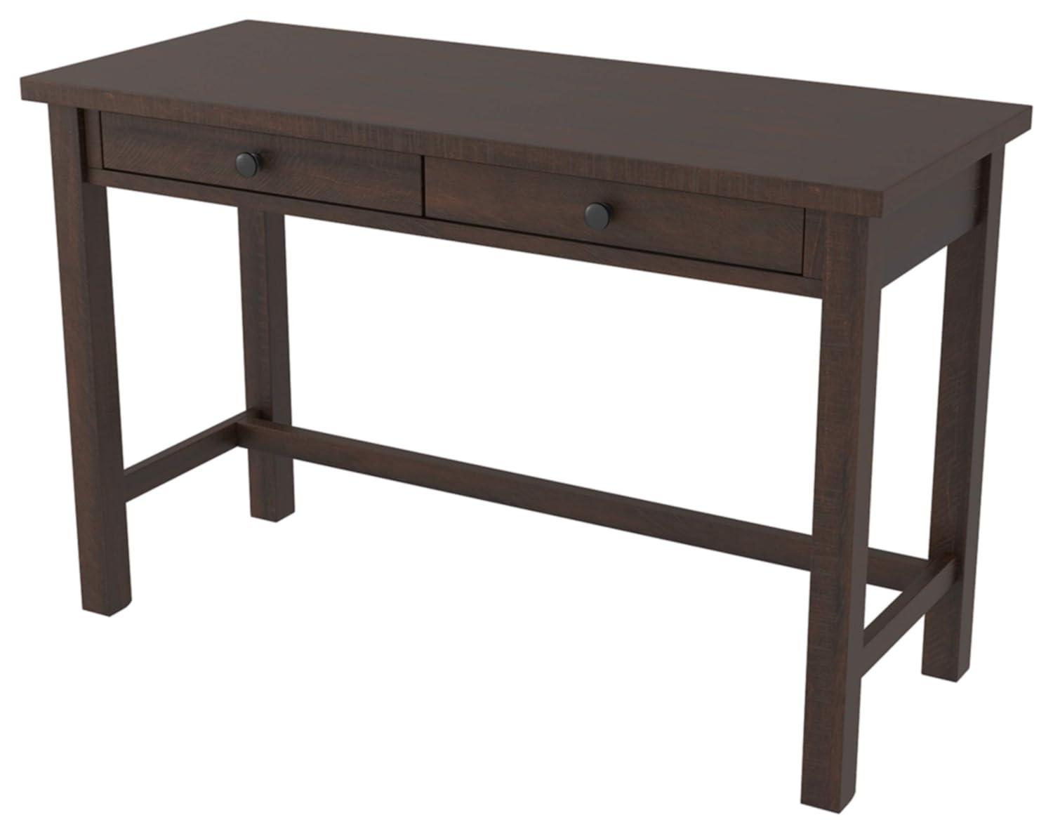 Large Arlenbry Home Office Desk Gray - Signature Design by Ashley: Contemporary Urban Style, Laminated Surface, Wood Composite