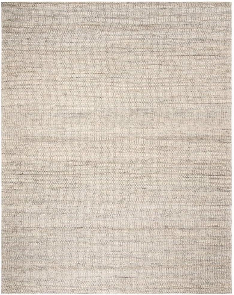 SAFAVIEH Marbella Christina Solid Area Rug, Light Grey, 9' x 12'