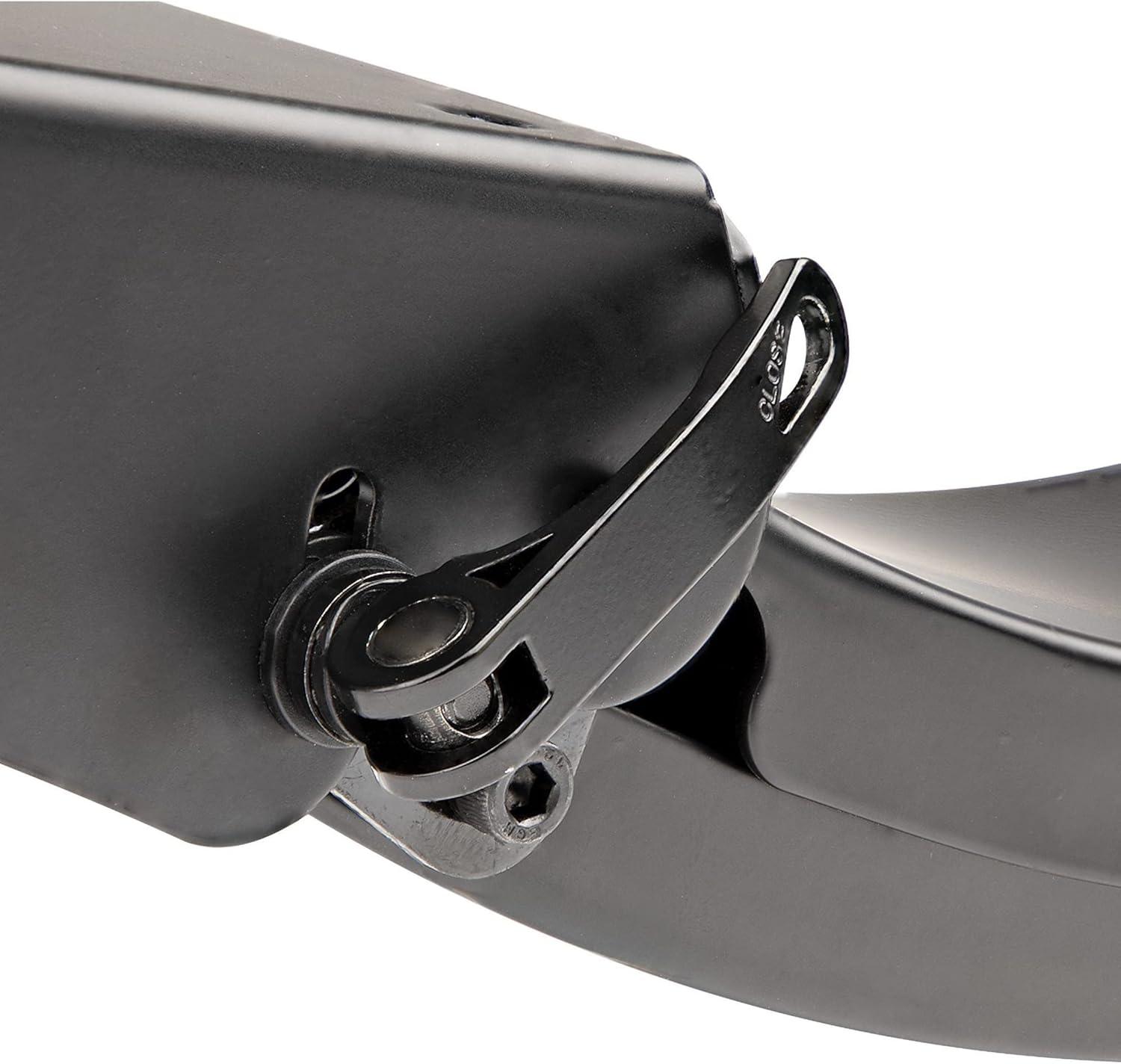 StarTech.com Under Desk-Mount Keyboard Tray - 26.4” Wide - Adjustable - Ergonomic Slide-Out Keyboard Shelf with Tilt and Swivel (KBTRAYADJ), Black