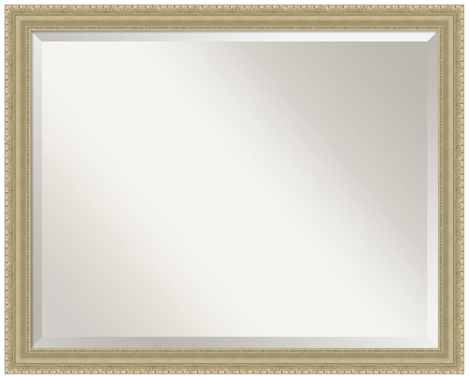 Champagne Teardrop Bathroom Mirror