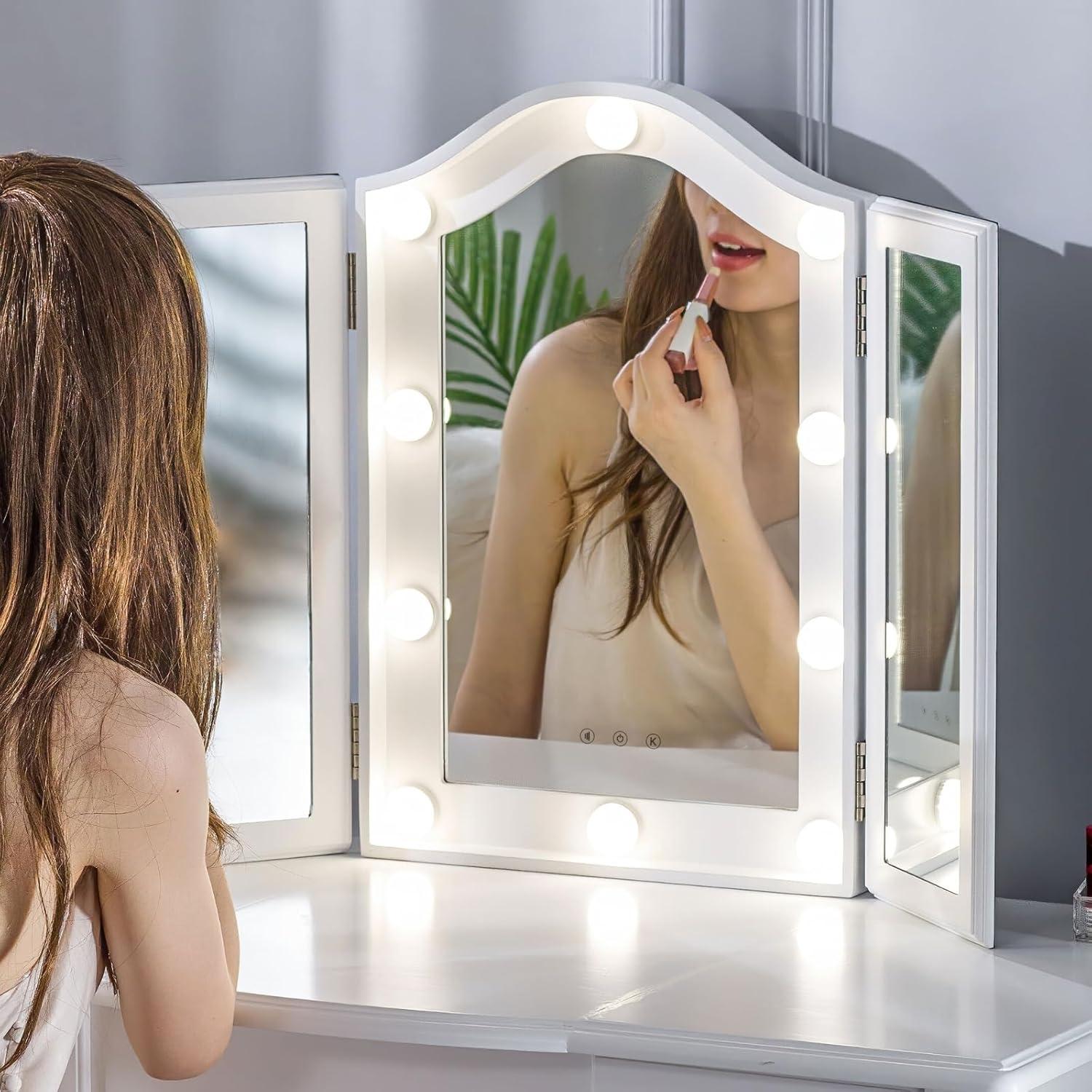 LUXFURNI Flat Floor Mirror