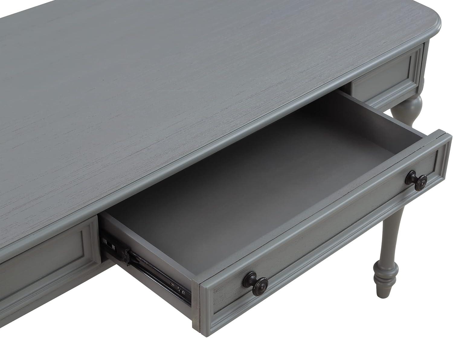 Country Meadows 48" Engineered Wood Desk Plantation Gray