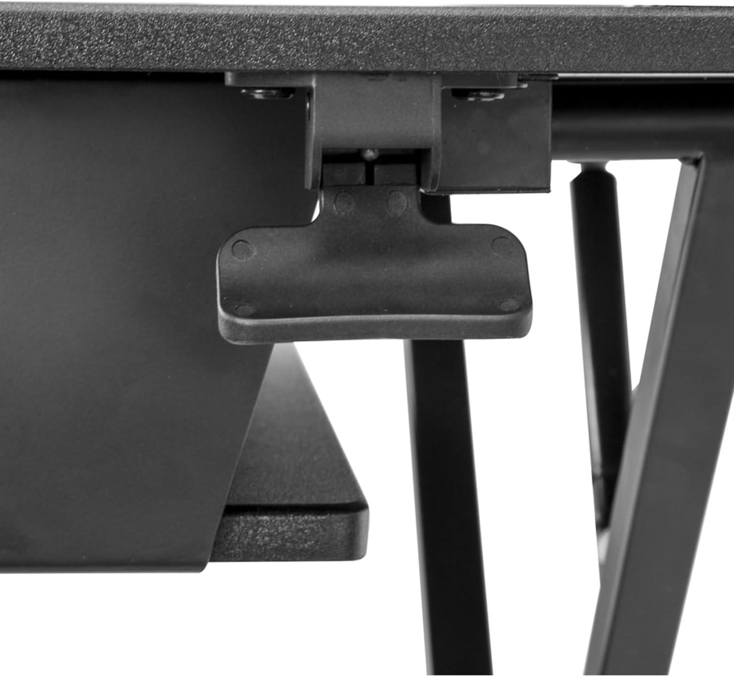 StarTech.com ARMSTSLG Sit Stand Desk Converter - For two Monitors up to 24" or One 30" Monitor - 35" Work Surface - Stand Up Desk - Sit to Stand Desk