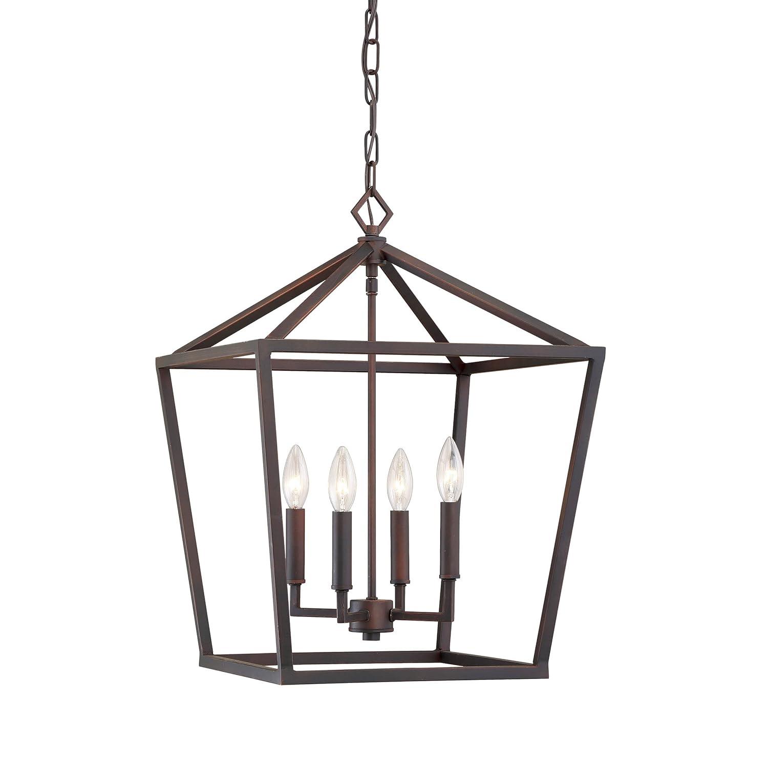 Millennium Lighting 4 - Light Pendant in  Rubbed Bronze