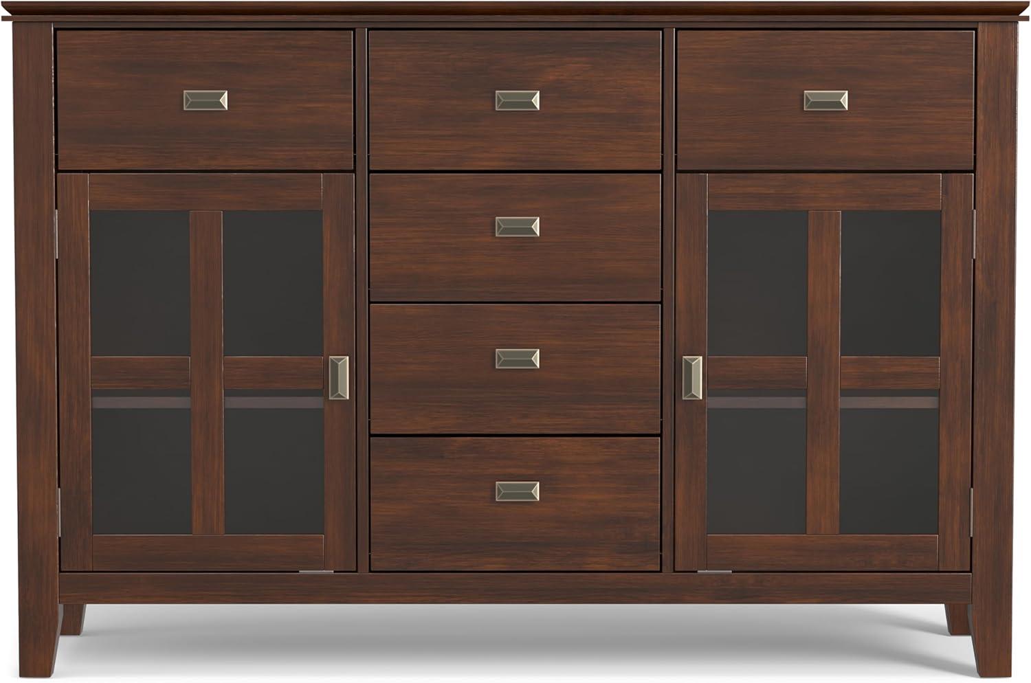 Simpli Home Artisan Sideboard Buffet-Color:Russet Brown