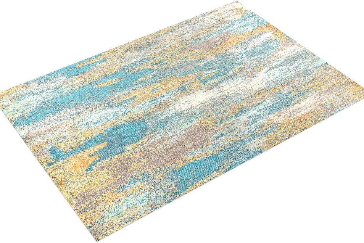 Contemporary POP Modern Abstract Vintage Waterfall Area Rug - JONATHAN Y