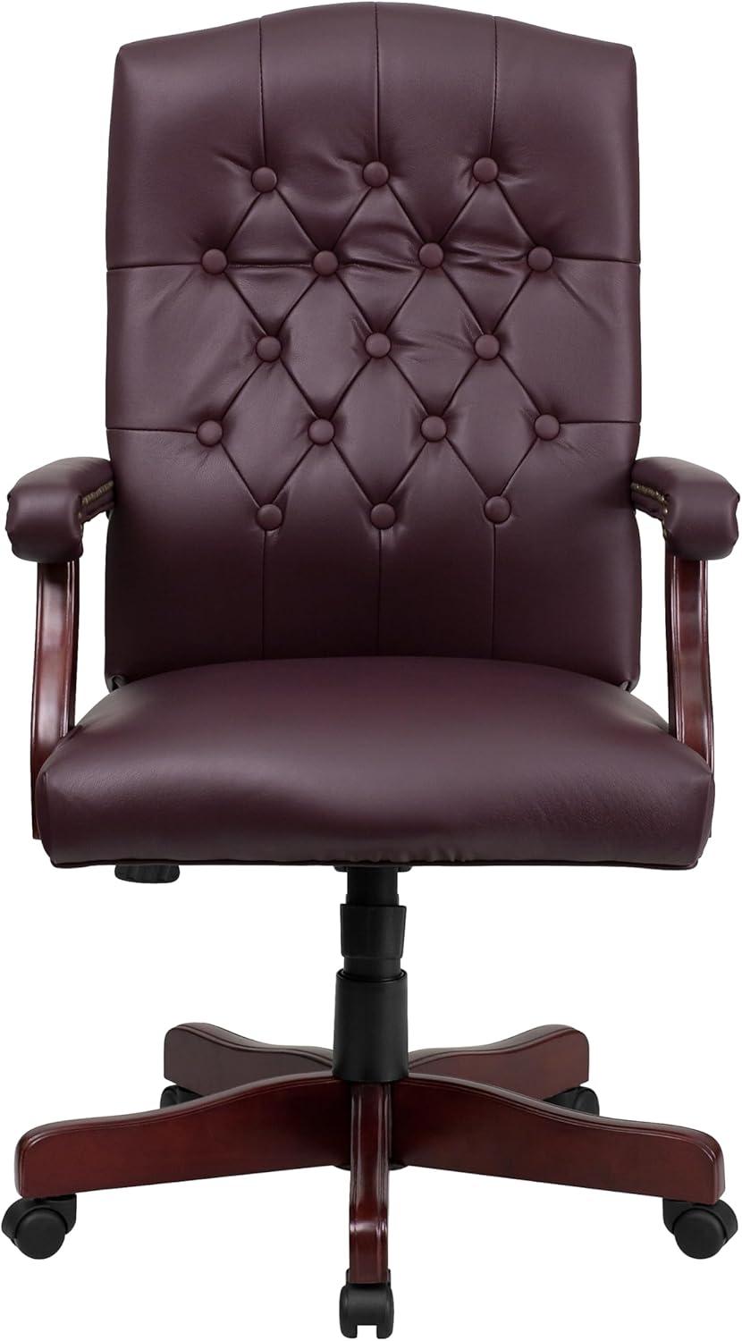Flash Furniture Executive Swivel Office Chair with Arms