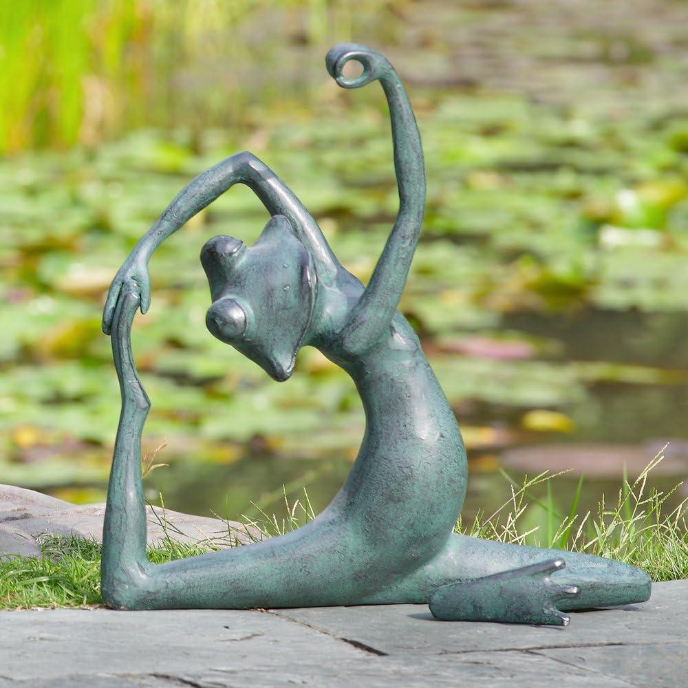 SPI Limber Yoga Frog Garden Sculpt