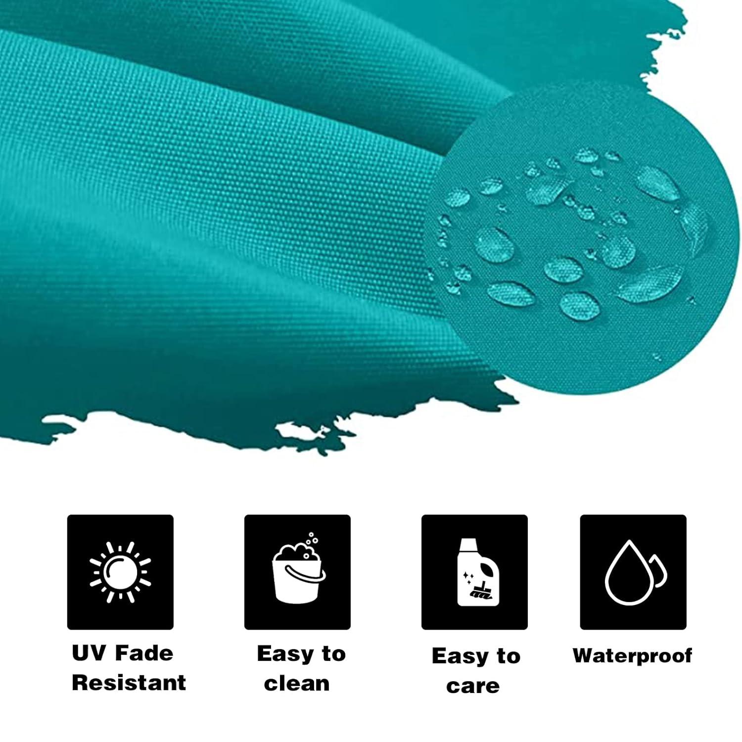 idee-home Chaise Lounge Cushions Outdoor, Lounge Chair Cushions for Patio Furniture Weather and Stain Resistant for Lawn Pool