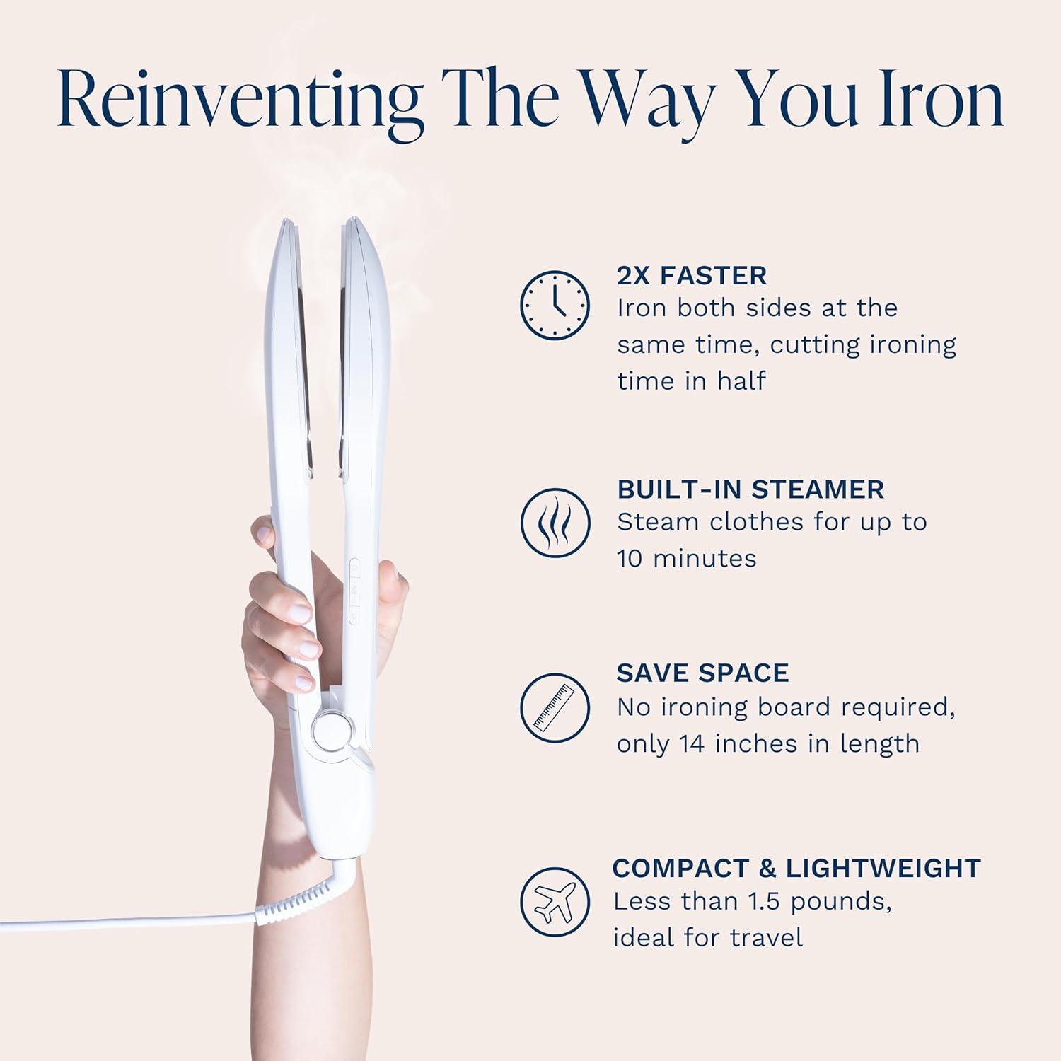 Nori Press Handheld Steam Iron for Clothes