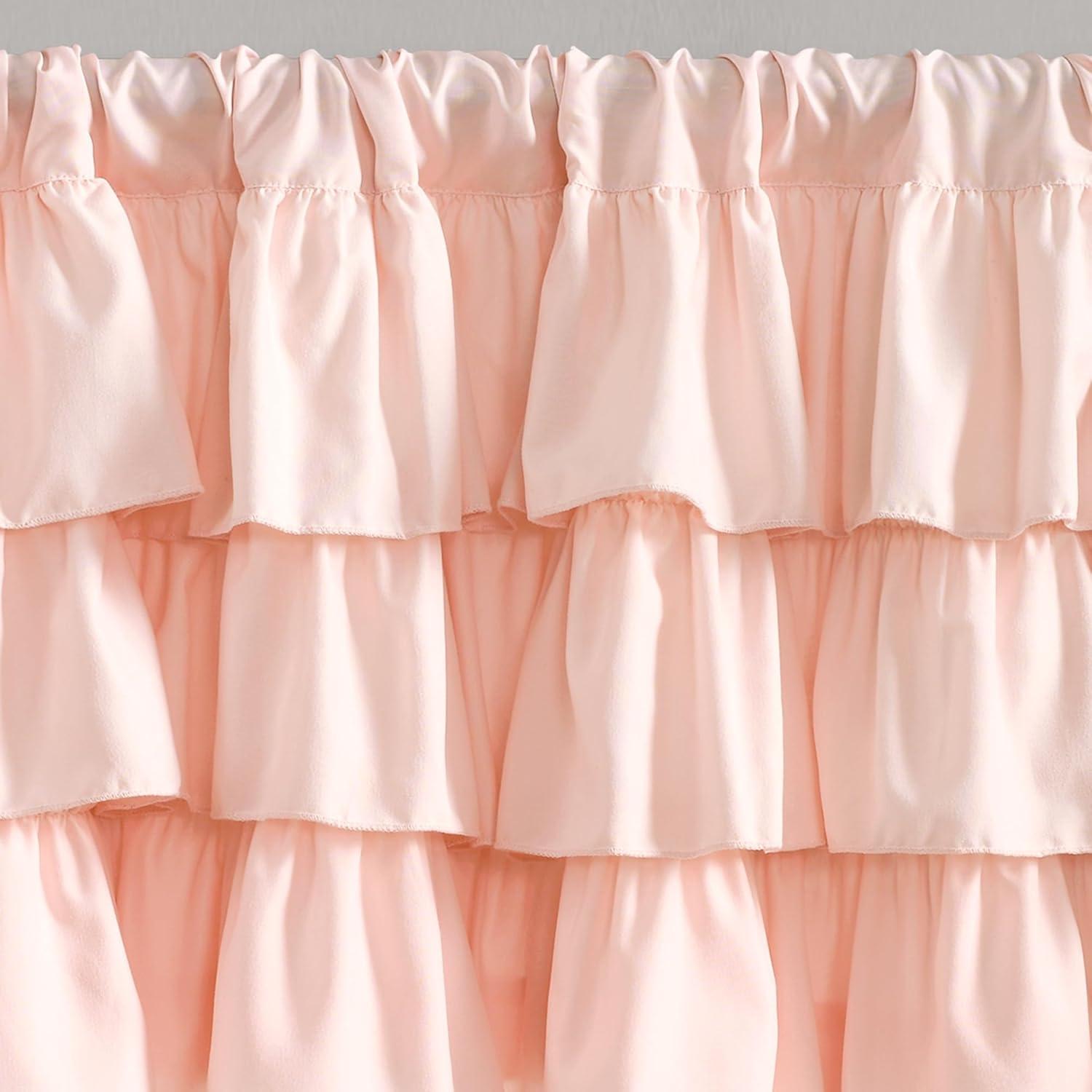 Lush Decor Belle Ruffled 84'' W Window Valance