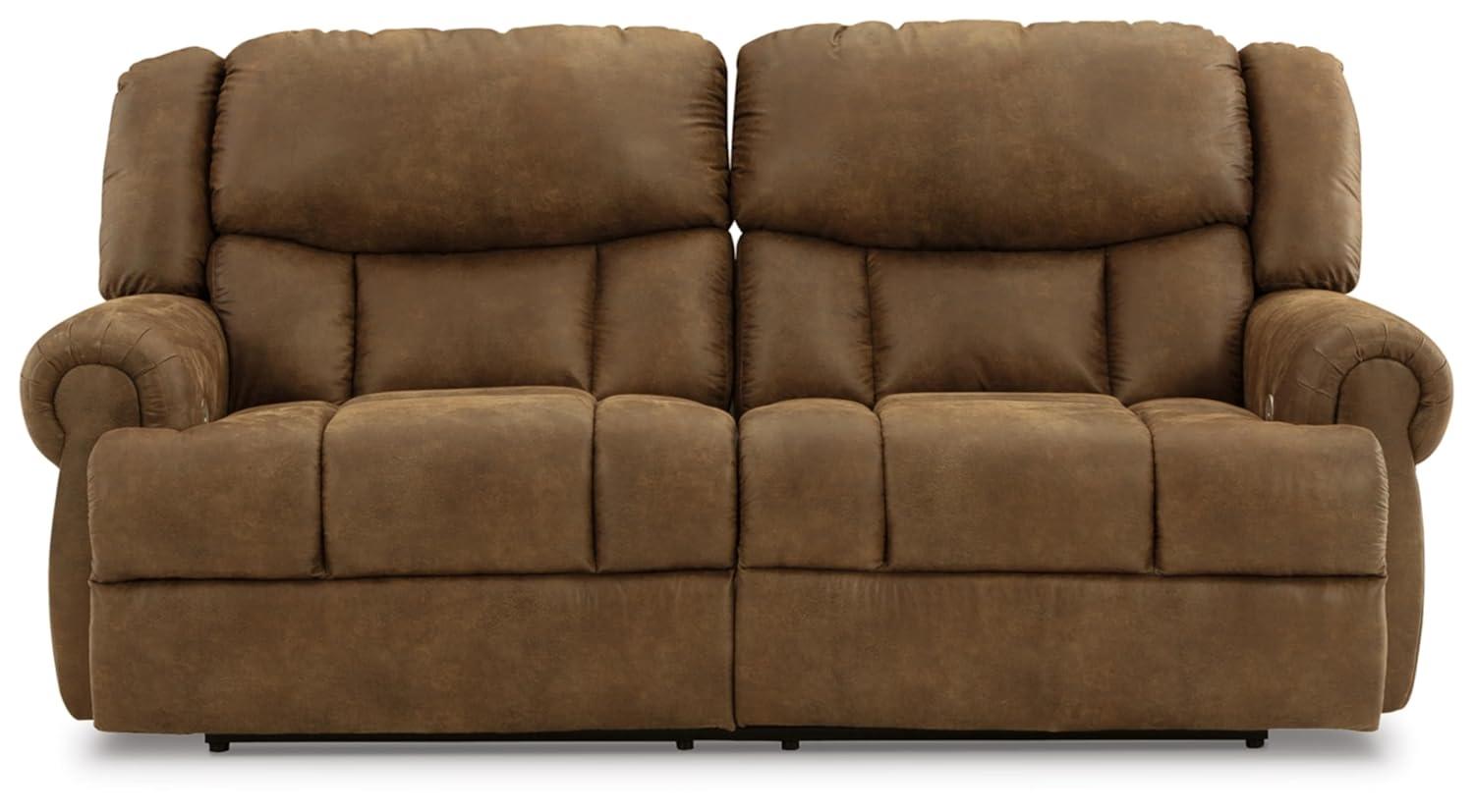 Signature Design by Ashley Boothbay Brown Power Reclining Sofa