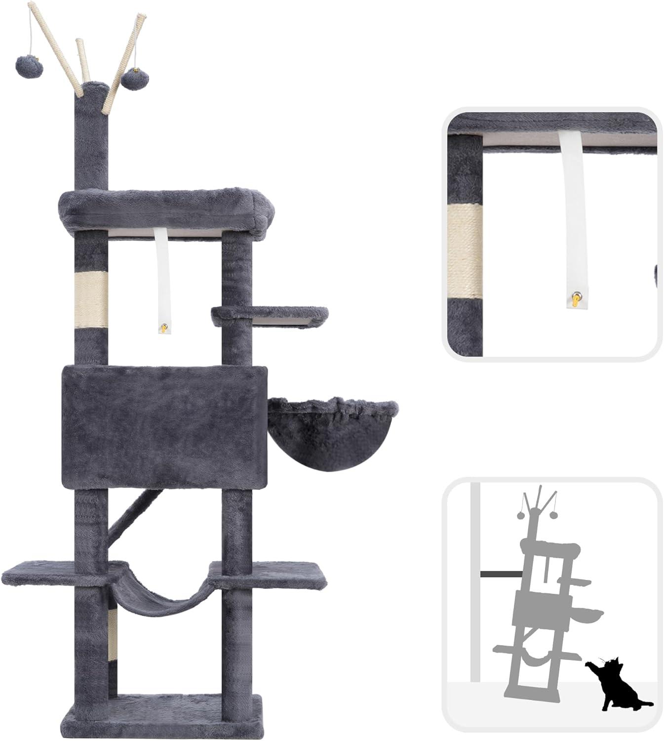 Archie & Oscar™ Indoor Cat Tower with Sisal Scratching Post