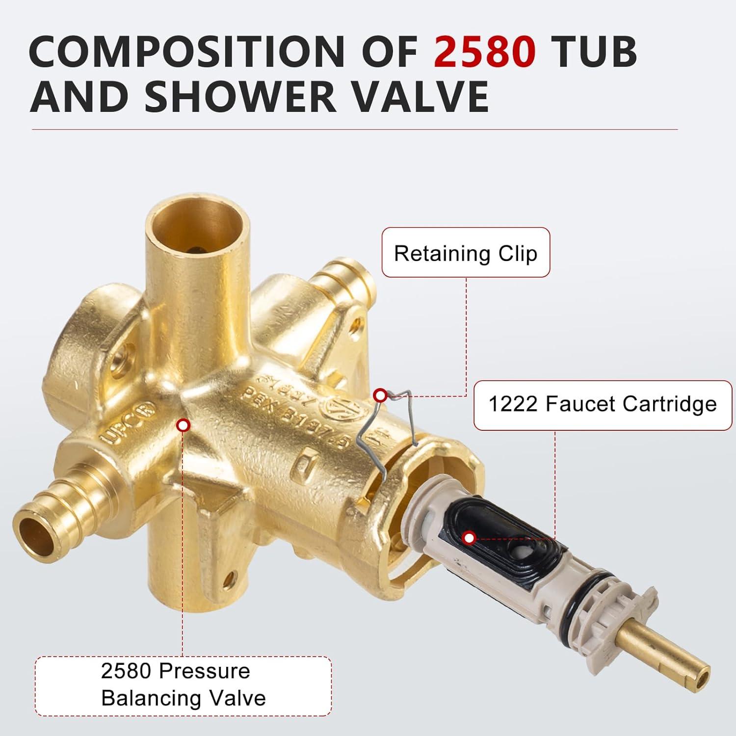 M-Pact Posi-Temp Pressure Balancing Connector