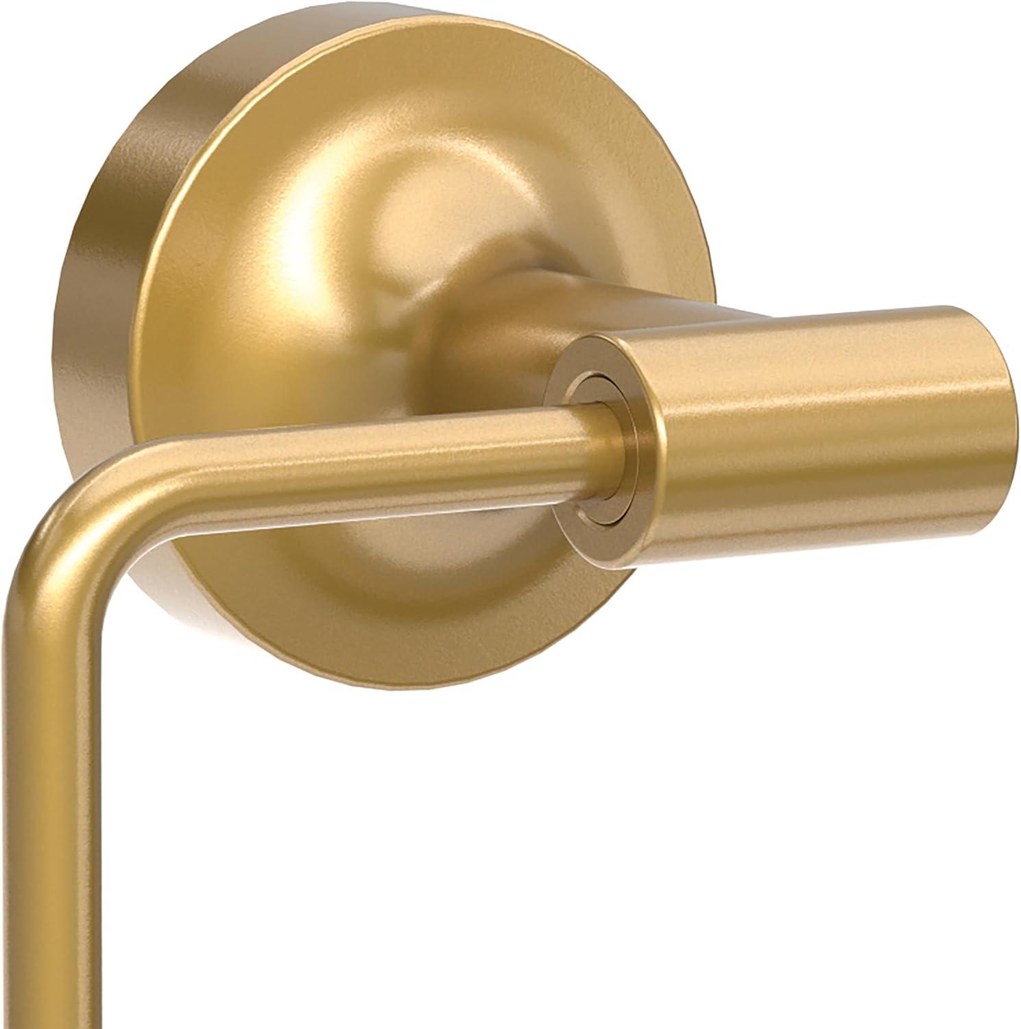 Voisin Satin Gold Wall Mount Toilet Paper Holder