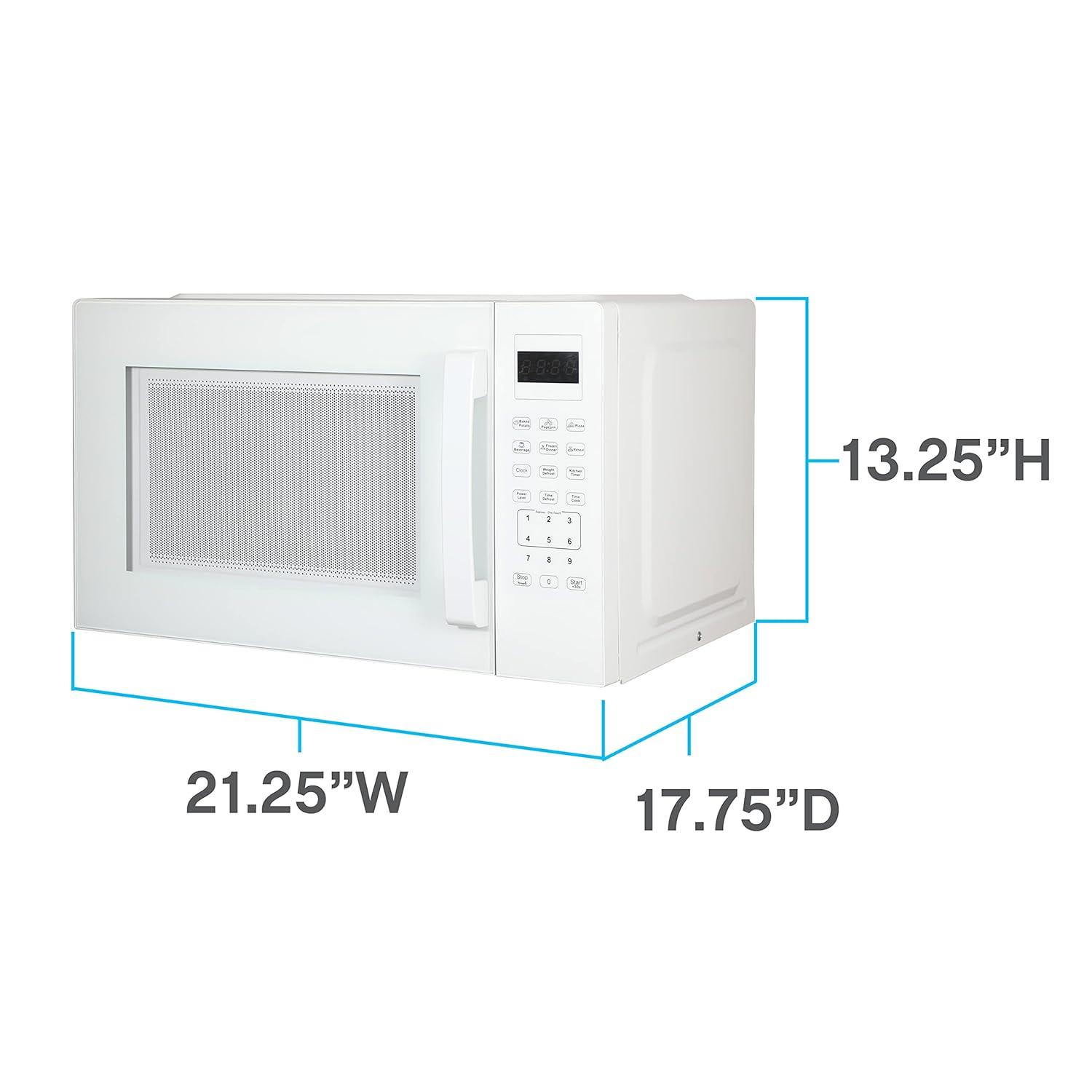 Avanti 1.5 cu. ft. Microwave Oven, 1,000 W, White