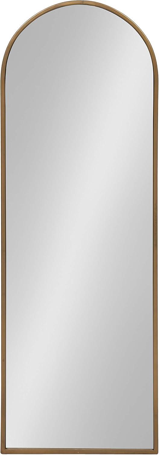 16" x 48" Valenti Tall Framed Arch Mirror - Kate and Laurel