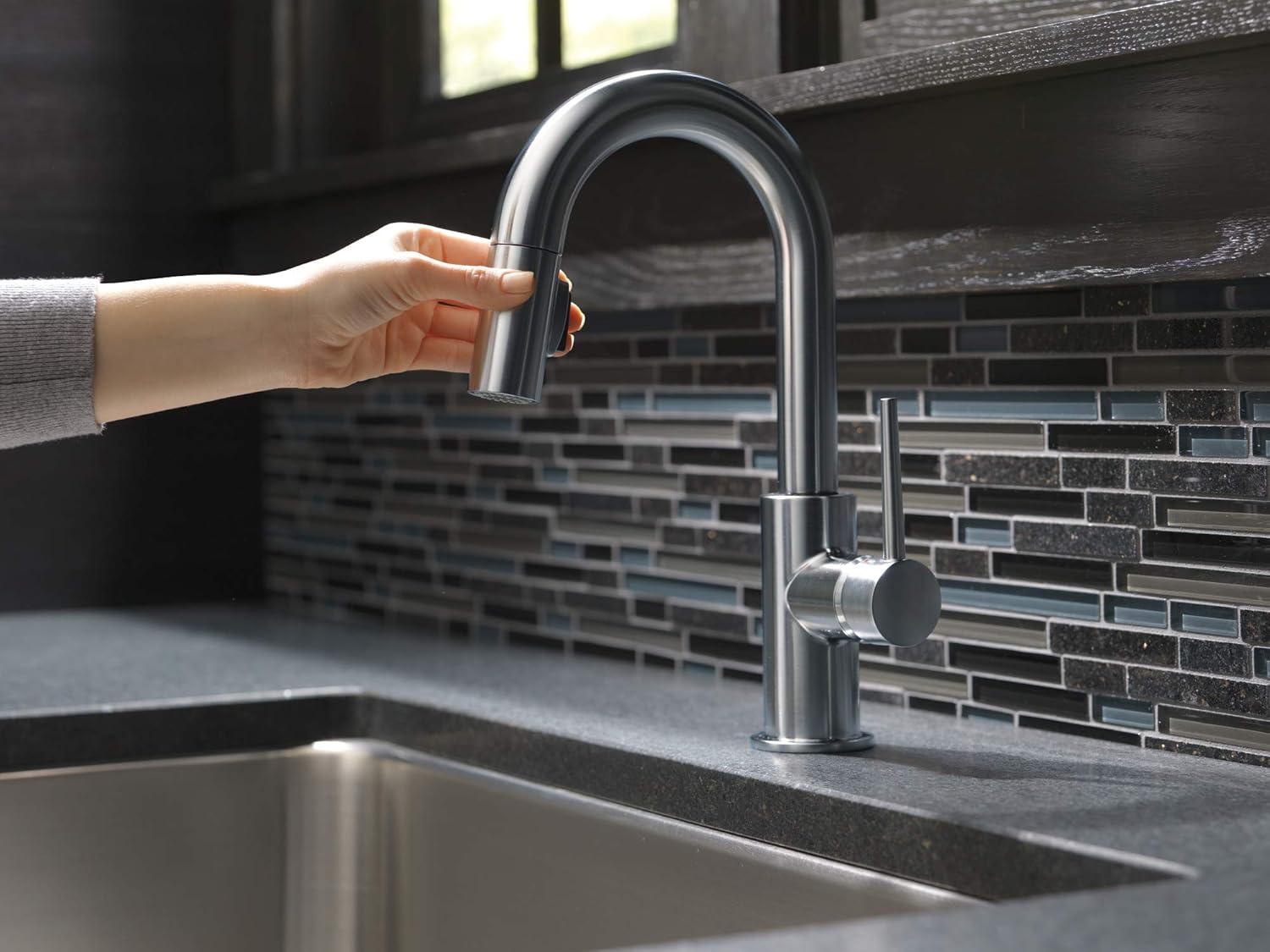 Single Handle Pull-Down Bar/Prep Kitchen Limited Swivel