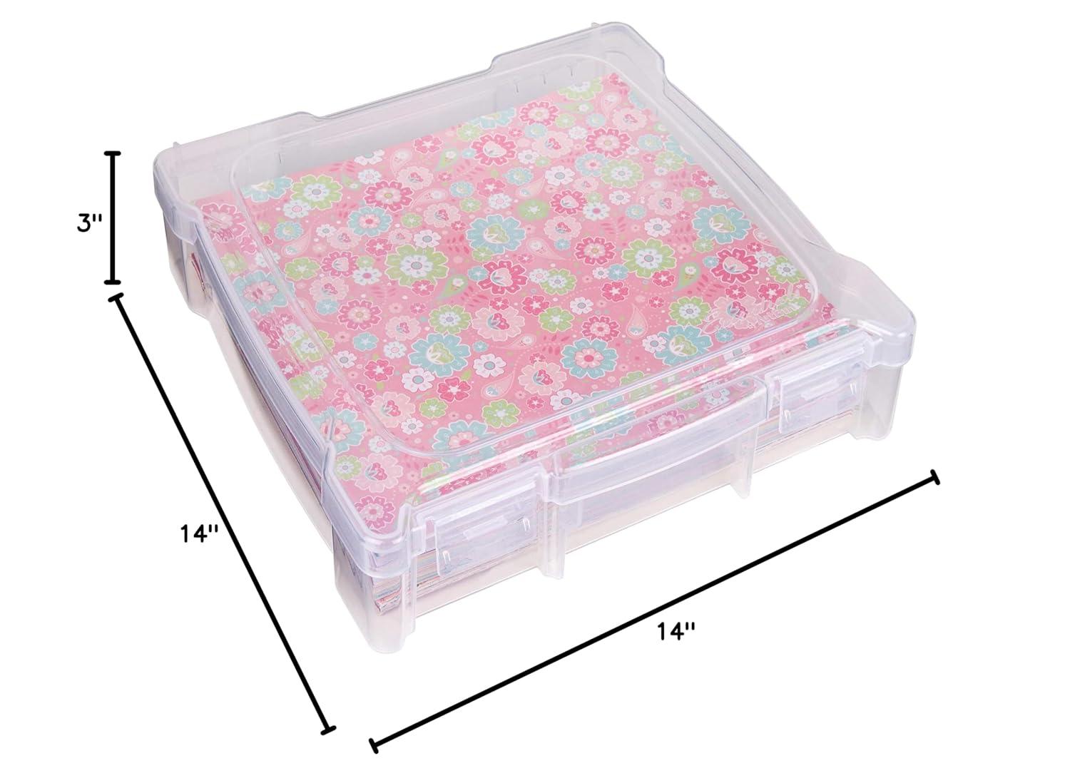 ArtBin Essentials Box-14.125"X13.625"X3" Translucent