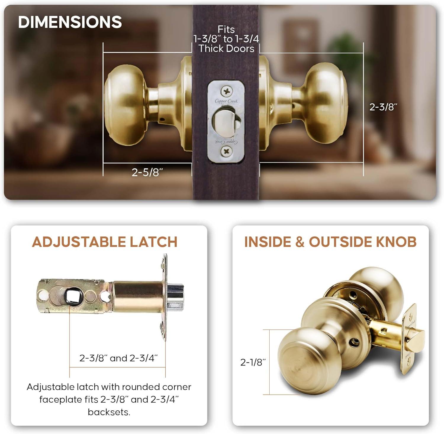 Colonial Passage Door Knob