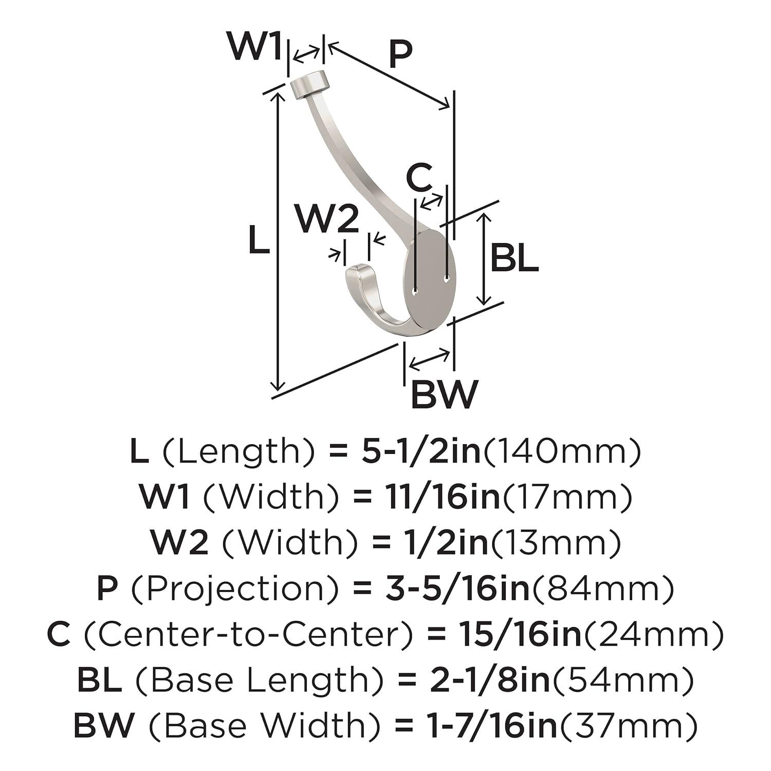 Wall Mounted Single Hook