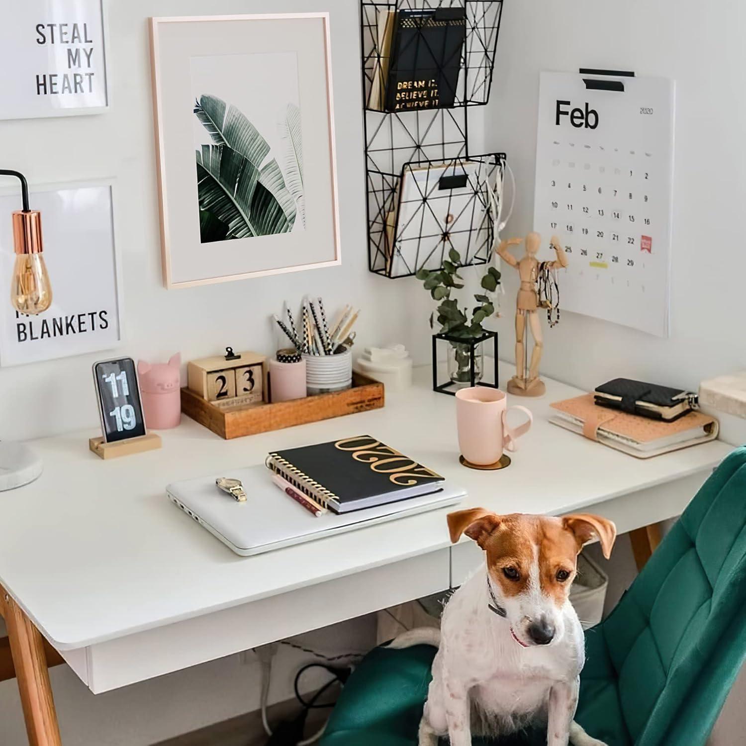 Homeforia 12x16 Rose Gold Picture Frame, High End Metal 12x16 Poster Frames with Mat 9x12 Photo, 12 x 16 Rose Gold Frames Matted to 9 by 12 Print, 16x12 Thin Frames, Tempered Glass, Wall Kit, Set of 1