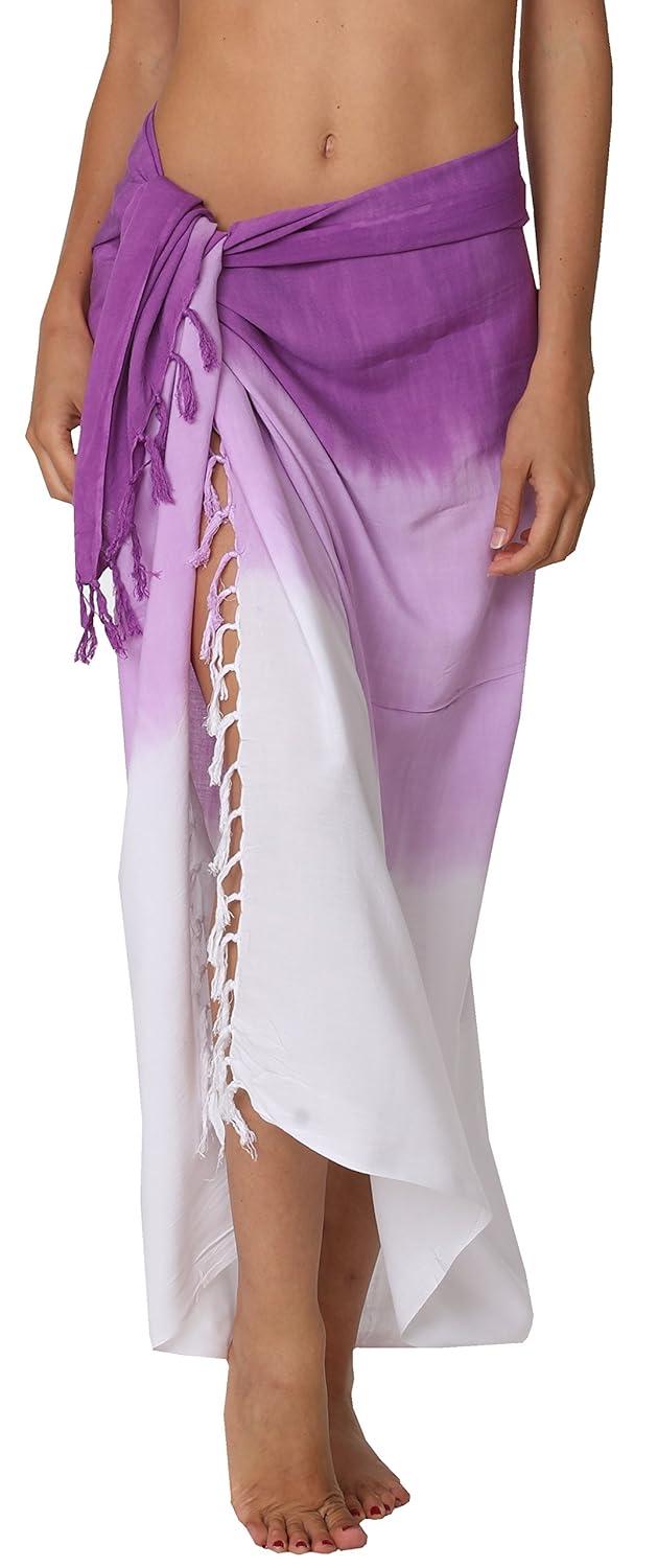 INGEAR Sarong Bathing Suit Cover Up for Women – Long Pareo Beach Wraps, Swimsuit Coverup Skirt, Stylish Bikini Cover Up