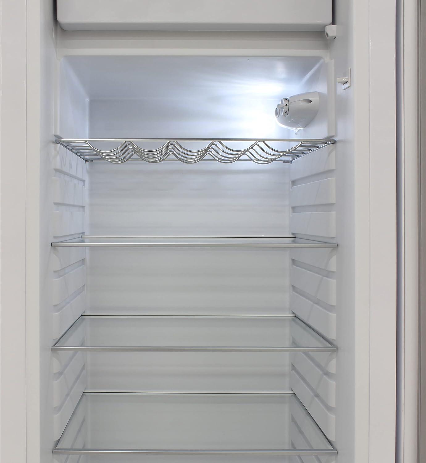 Brama 9.9-cu ft Counter-Depth Top-Freezer Refrigerator ( White )