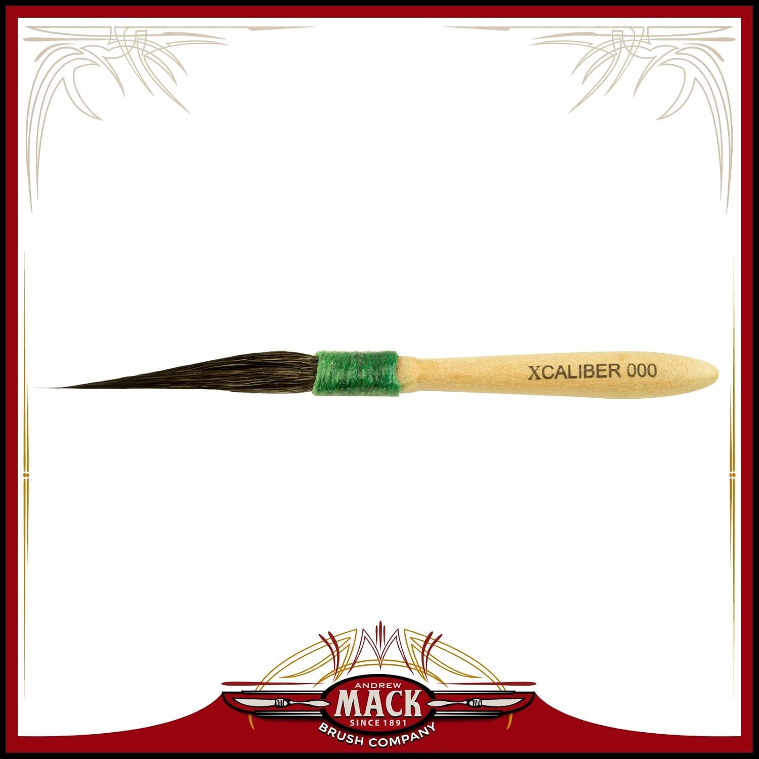 Xcaliber 000 Short Blue Squirrel Hair Pinstriping Brush