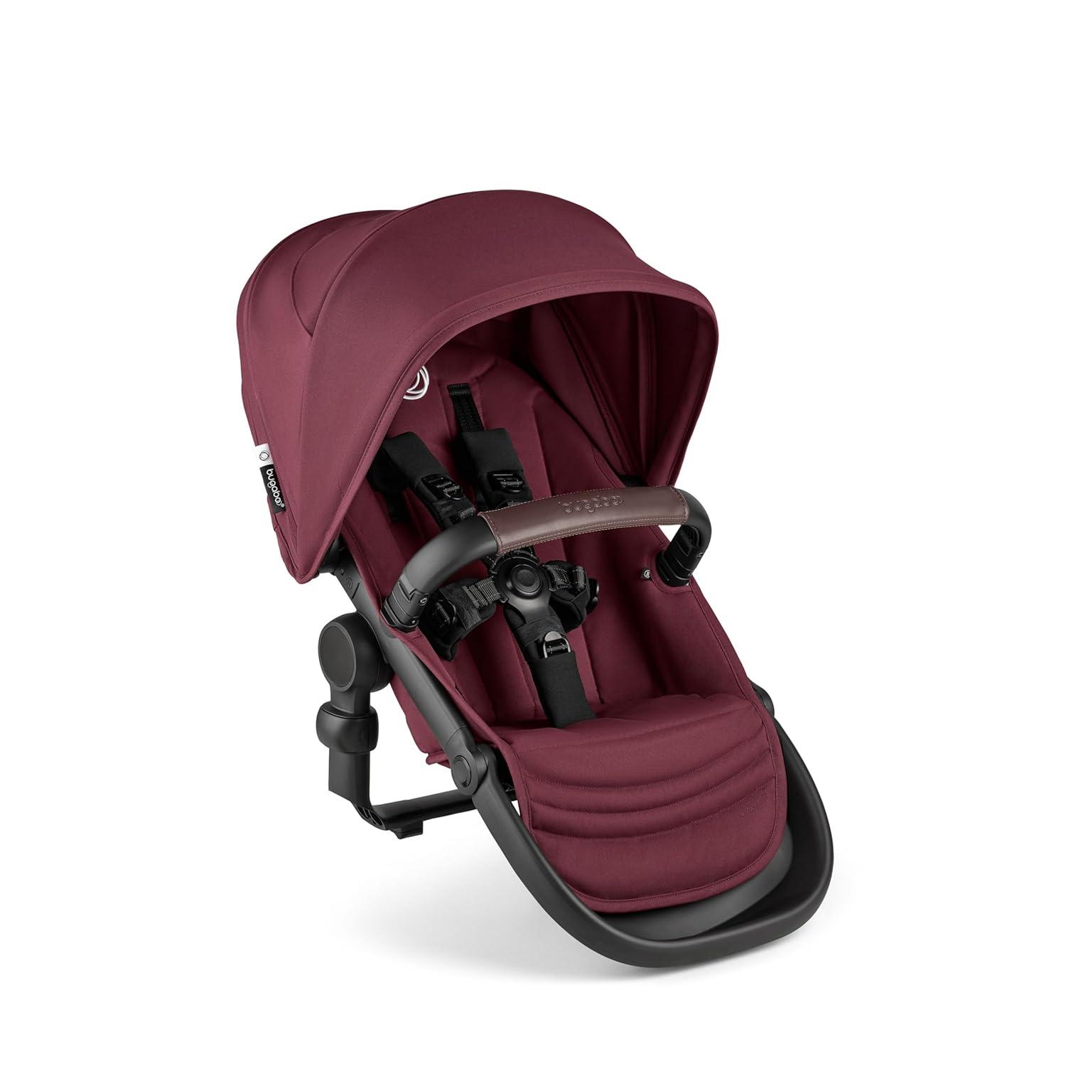 Bugaboo Kangaroo Sibling Stroller Seat - Midnight Black