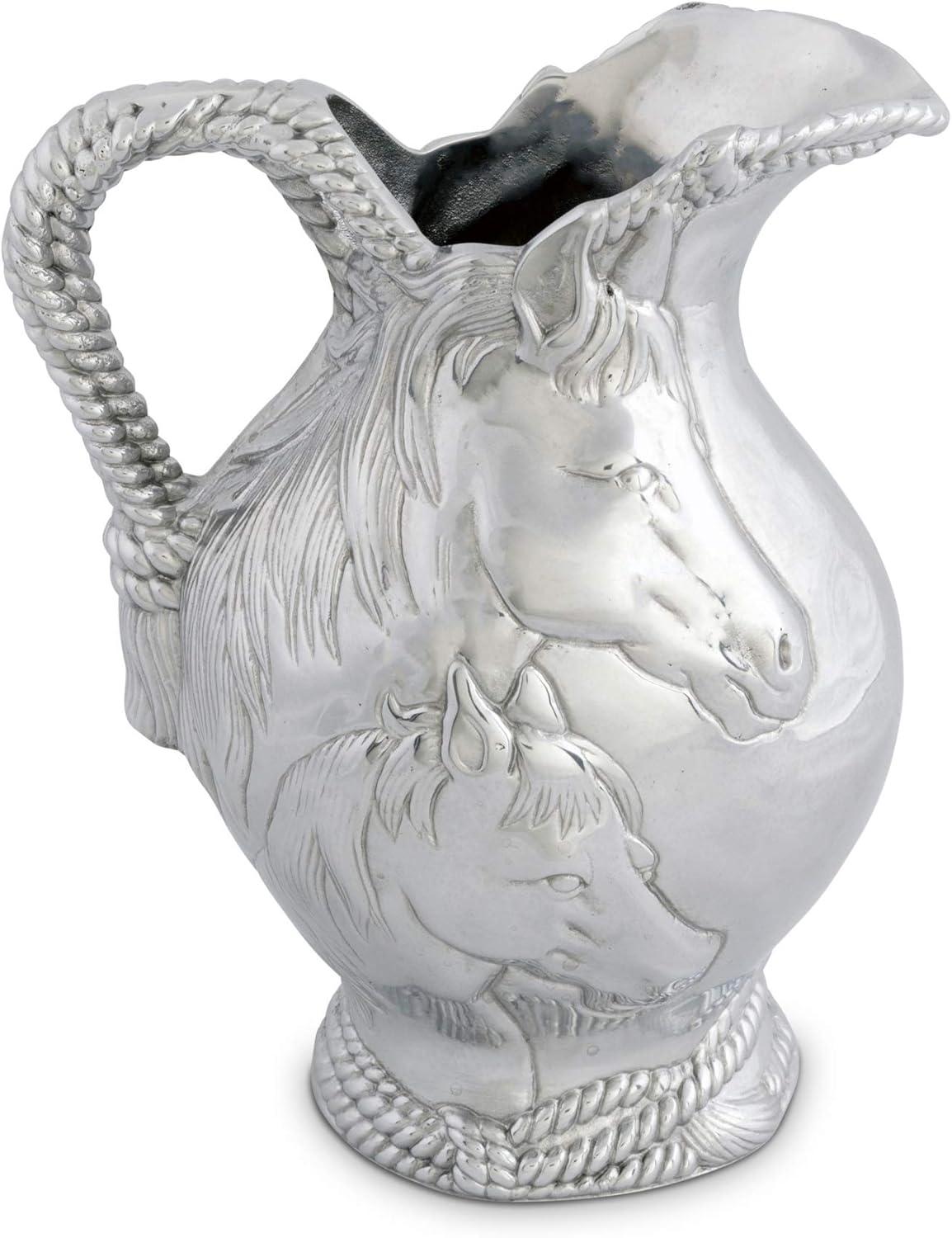 Arthur Court Designs Equestrian Horse and Rope Pitcher