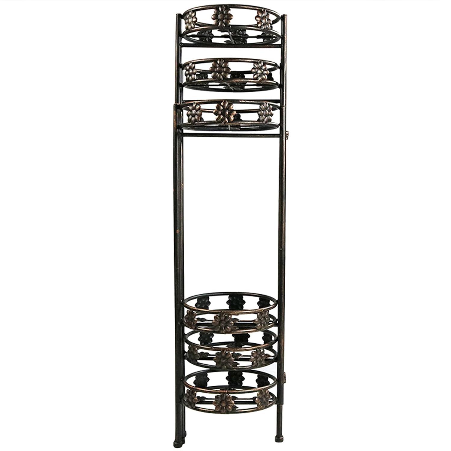 SunnyDaze Decor Metal Weather Resistant Plant Stand