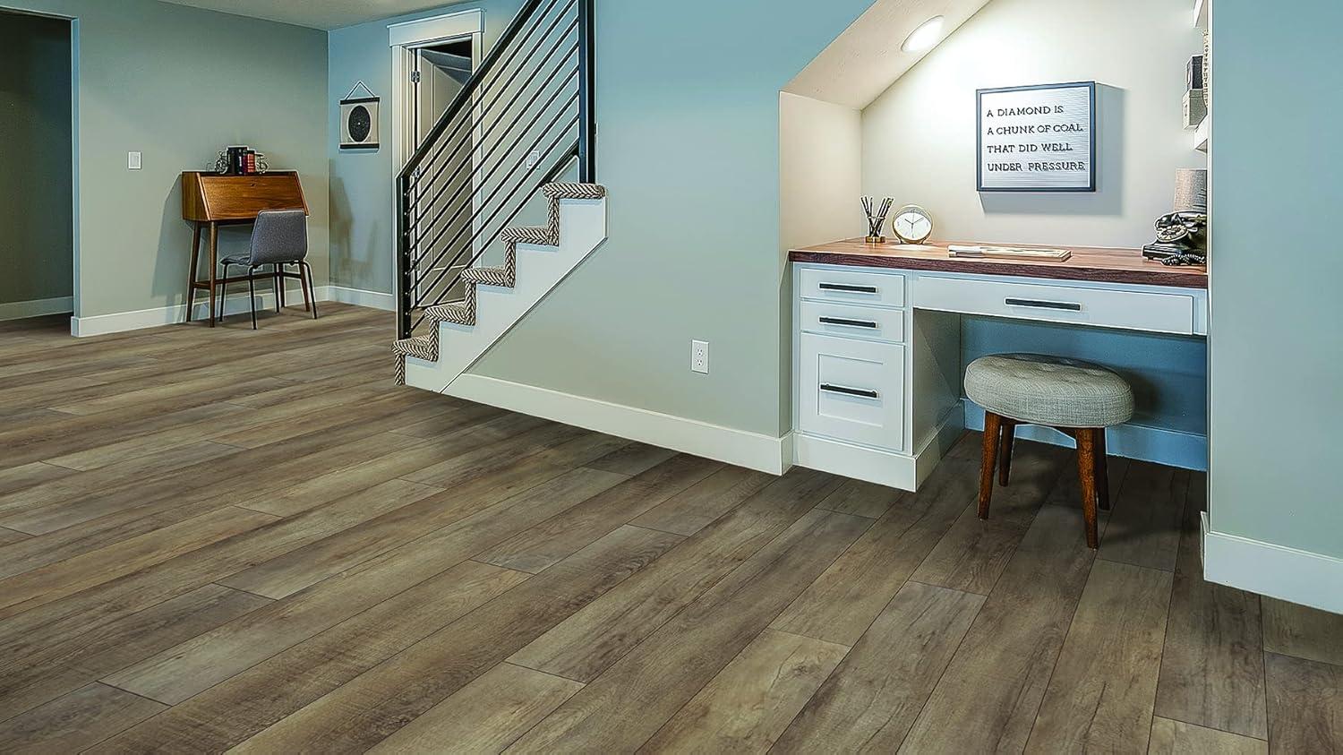 Mohawk Basics 7.5" x 52" x 2.5mm Vinyl Plank Flooring