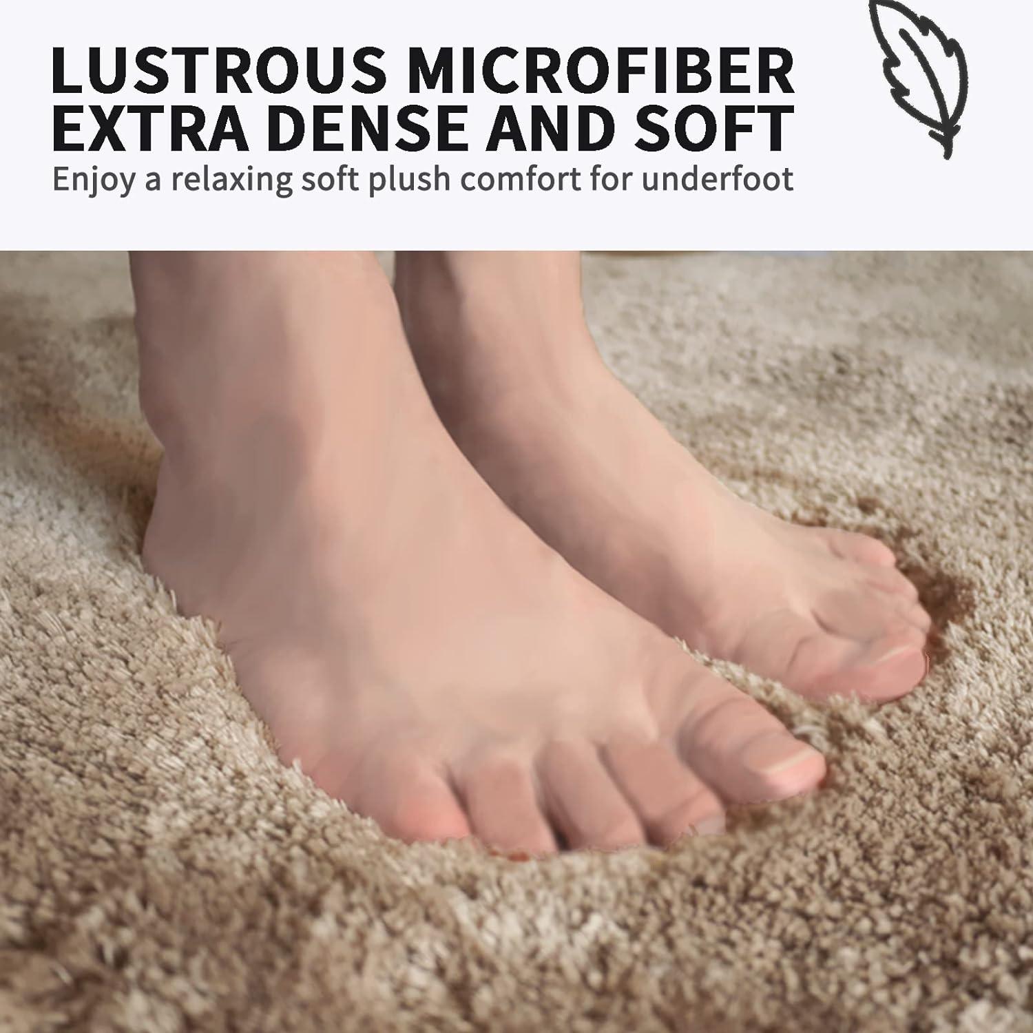 Margonda Microfiber / Microsuede Bath Rug