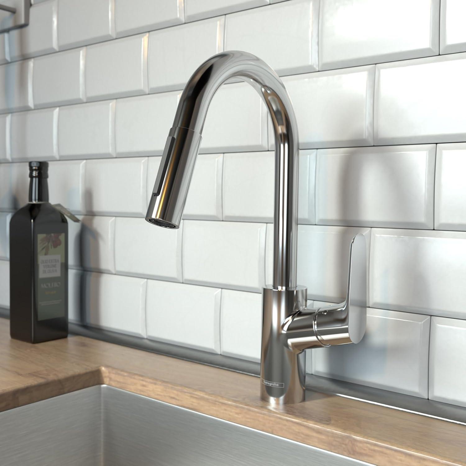 Focus Pull Down Single Handle Kitchen Faucet