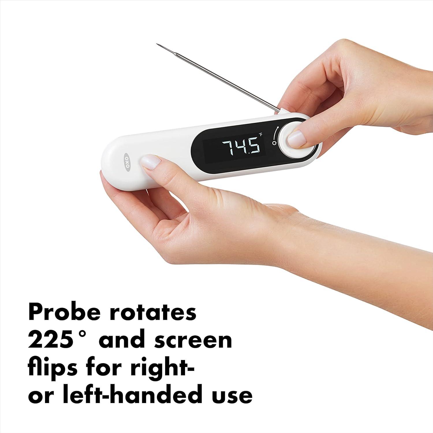 OXO White Digital Thermocouple Meat Thermometer