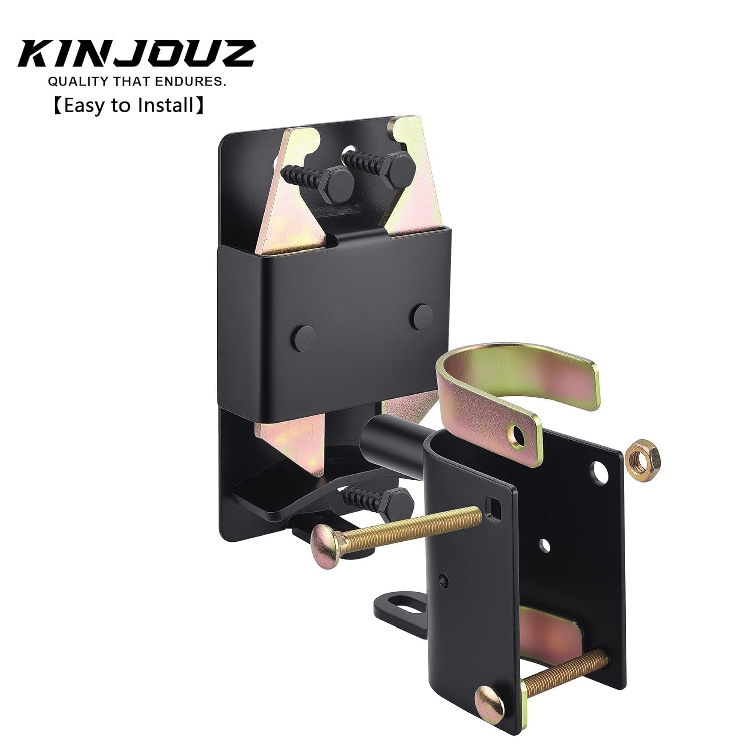 Black Steel Manual Gate Latch for Chain Link Fence