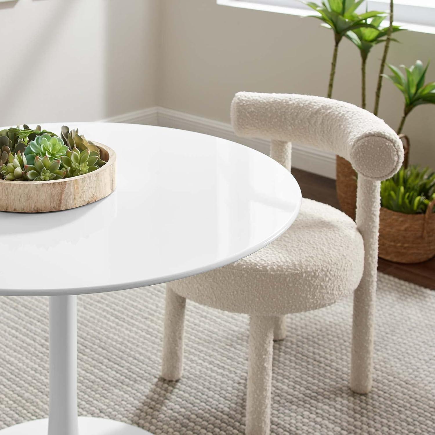 Modway Lippa Round Wood Dining Table by Modway & Reviews | Wayfair
